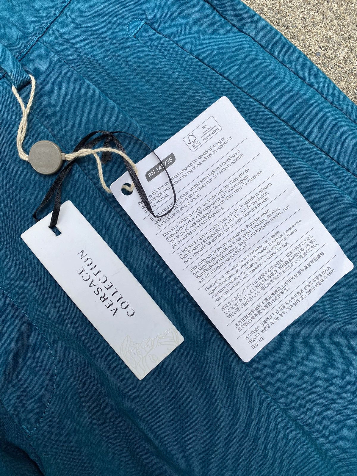 Versace 2014 Versace Wool Trousers Size US 32 / EU 48 - 6 Thumbnail