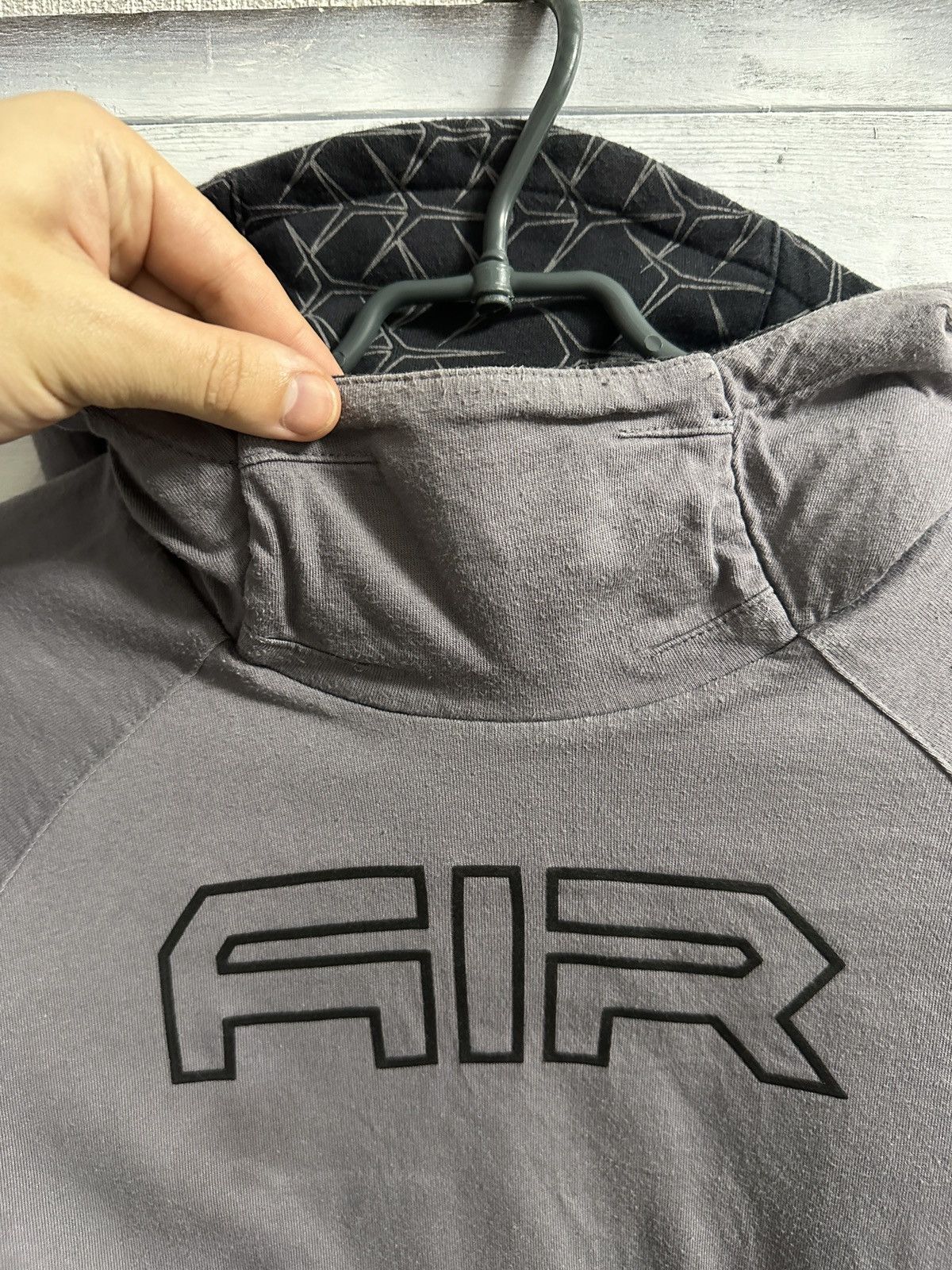 Nike Very Rare Vintage Double-Sided Hoodie Nike Small Swoosh. Size US S / EU 44-46 / 1 - 11 Thumbnail