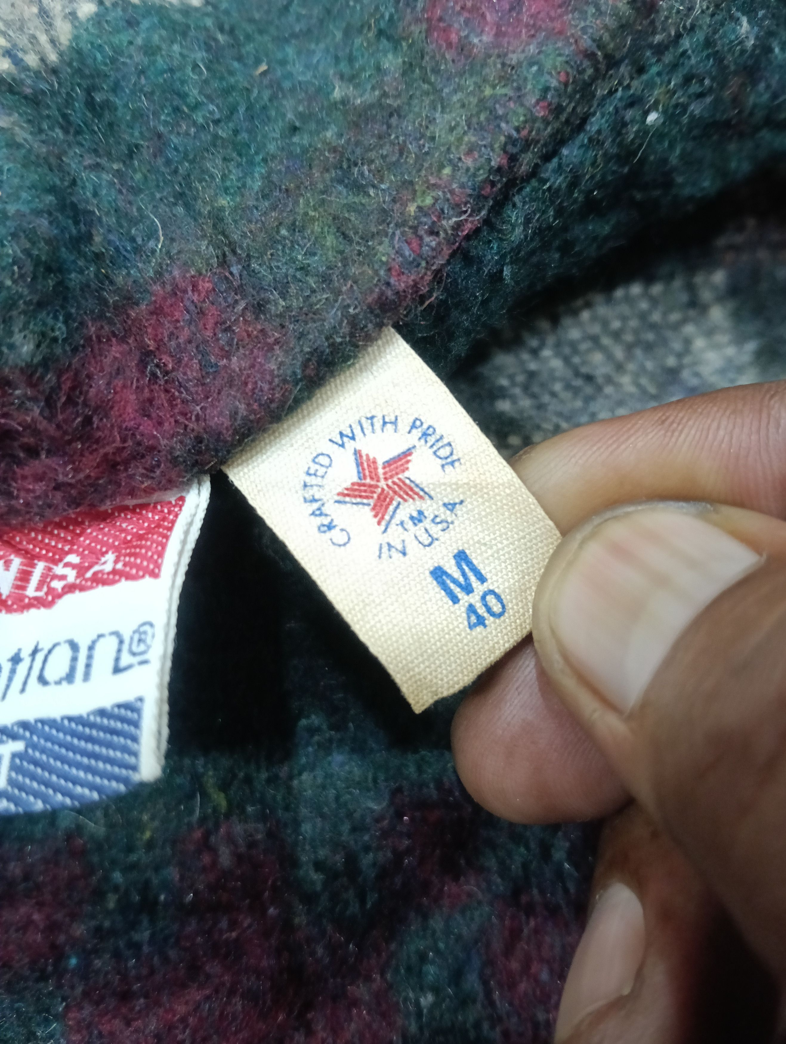 Vintage Vintage 90s Manhattan Jacket Like Navajo Design Size US M / EU 48-50 / 2 - 11 Thumbnail
