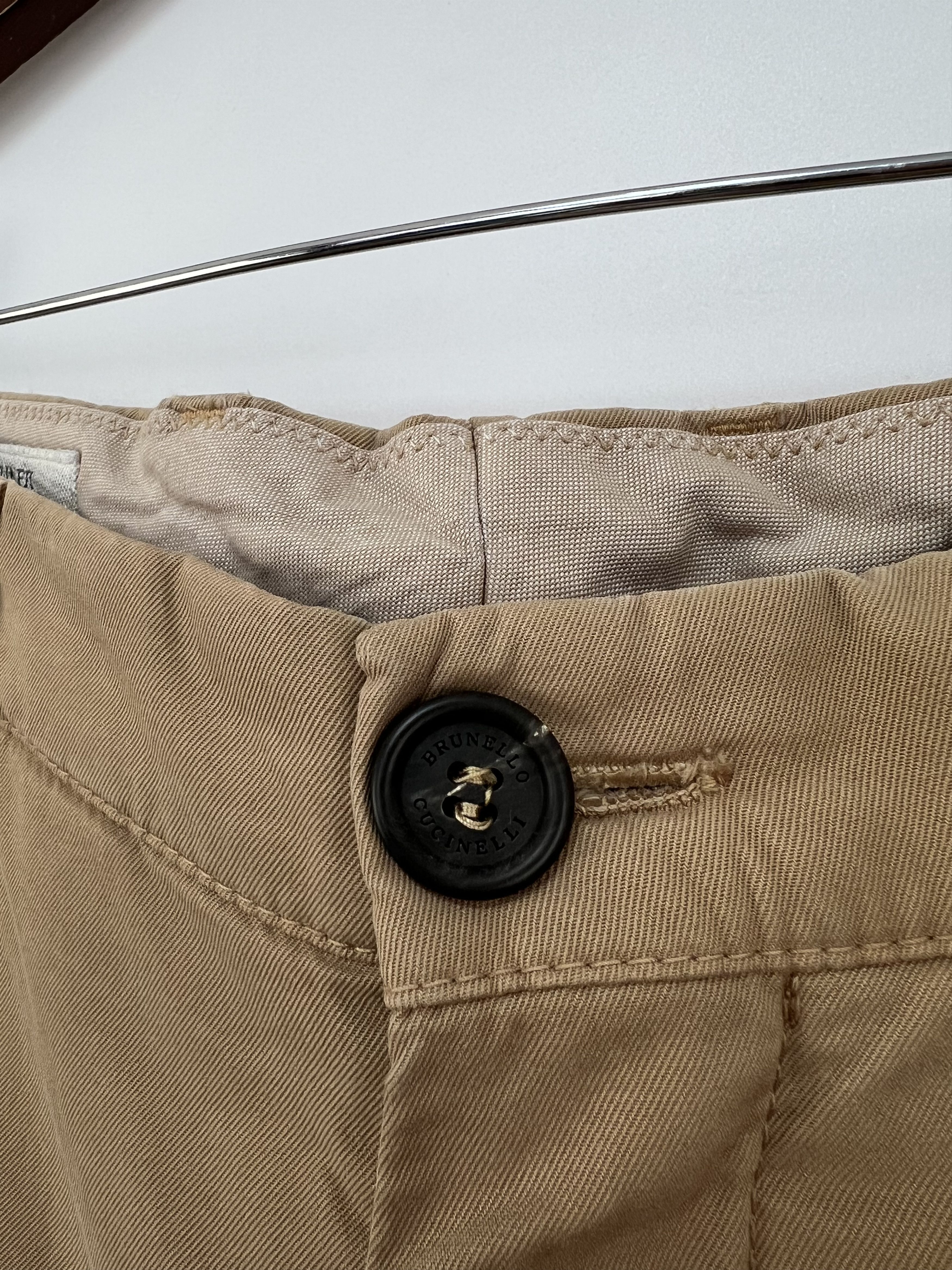 Brunello Cucinelli Brunello Cucinelli Cropped Chino Pants Size 46 Slim Fit Size US 30 / EU 46 - 9 Thumbnail