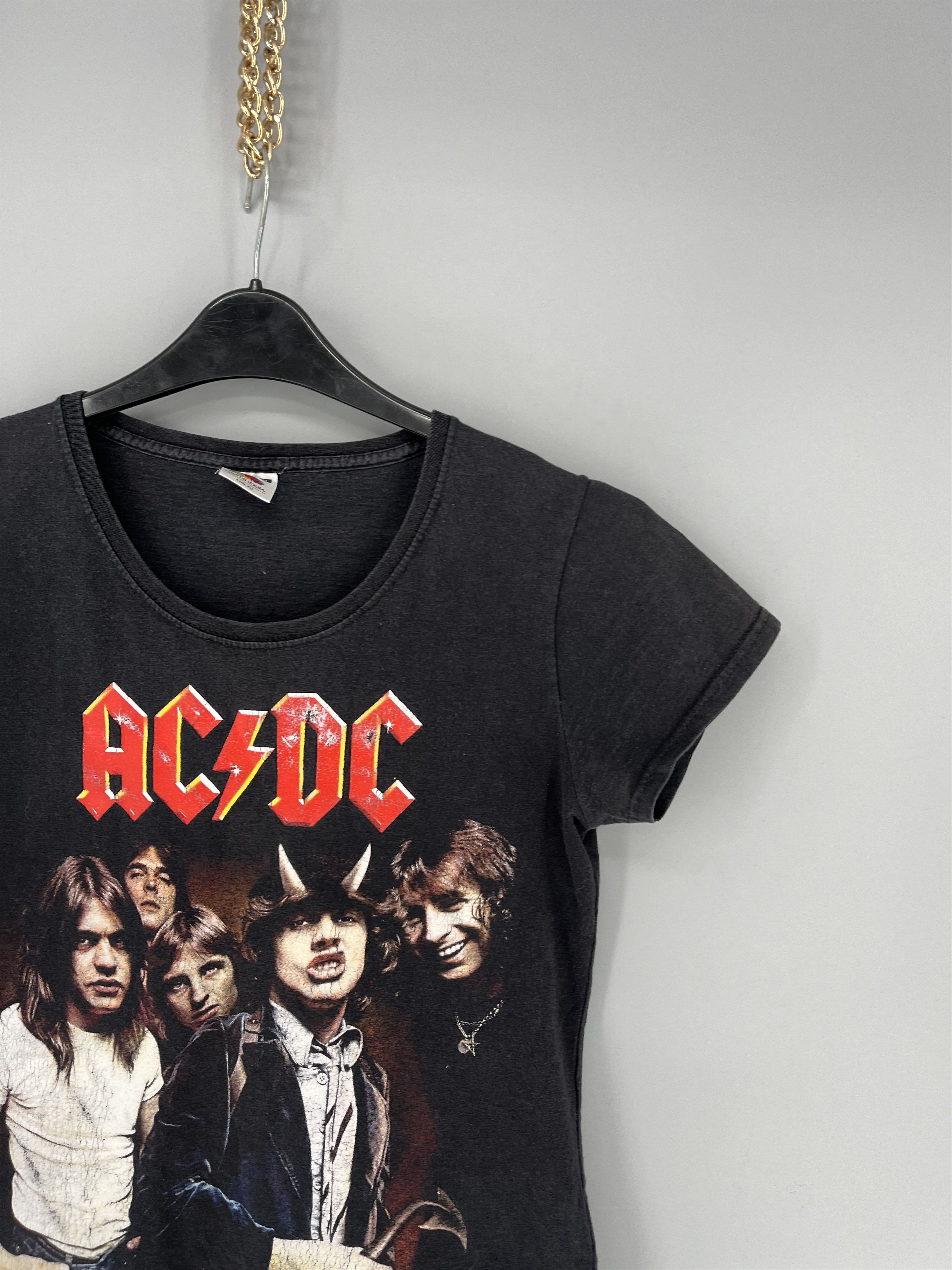 AC/DC Vintage Y2K AC/DC Highway To Hell Womens Tee Size M / US 6-8 / IT 42-44 - 5 Thumbnail