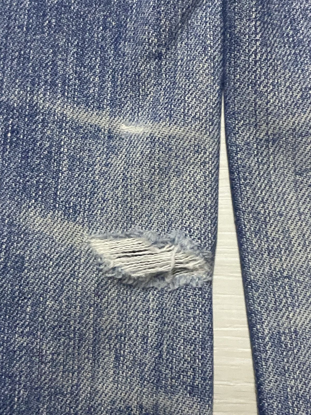 Issey Miyake Vintage Japanese N&M Issey miyake Style Distressed Jeans Size US 30 / EU 46 - 13 Thumbnail
