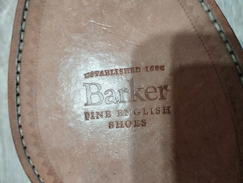 Barker Barker Alfred Brogue Oxford size 6,5 około 40,5 new Size US 7.5 / EU 40-41 - 8 Thumbnail