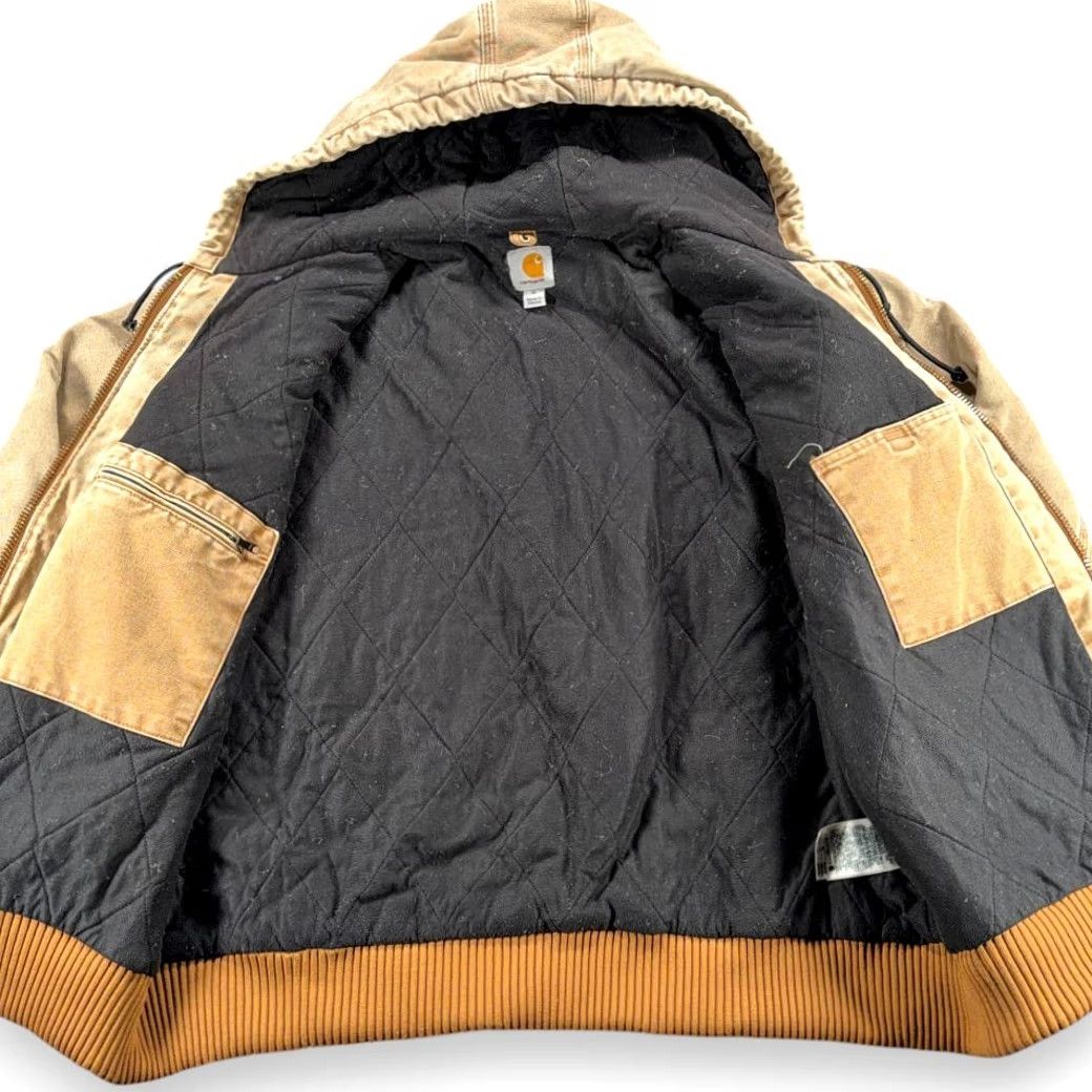 Carhartt VINTAGE Carhartt Jacket Adult EXTRA LARGE Brown Fade Duck Canvas Hooded Workwear WV Logo XL Mens Add wording remains from original title Size US XL / EU 56 / 4 - 4 Thumbnail