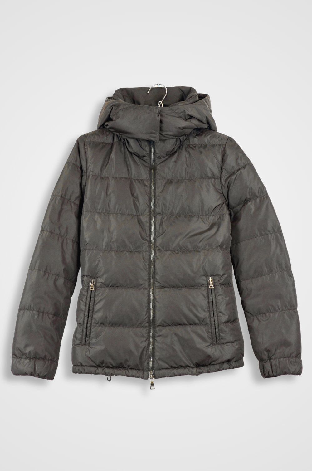 Prada Prada Quilted Hooded Down Puffer Jacket - Size S Size S / US 4 / IT 40 - 1 Thumbnail