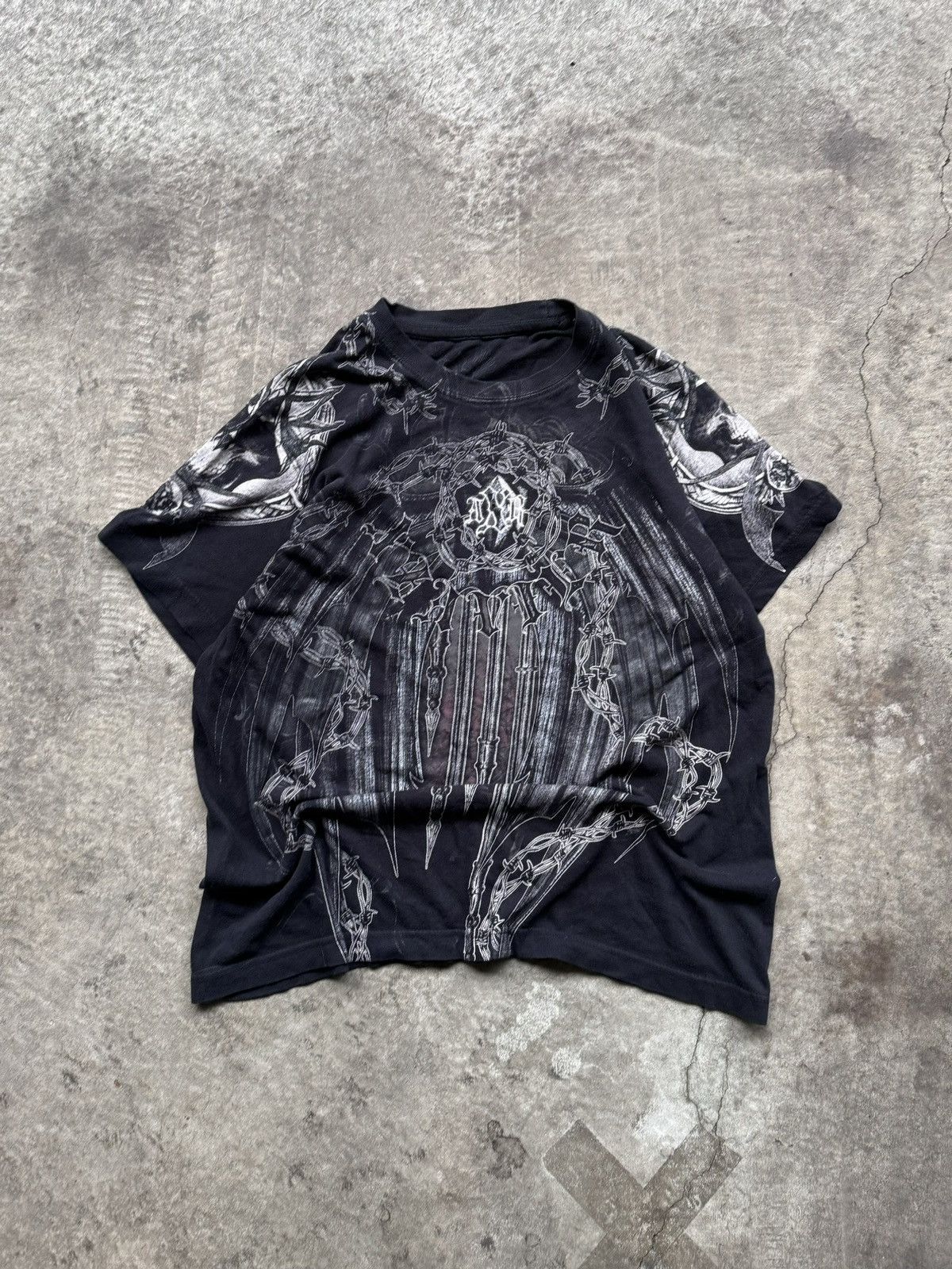 T-shirt Vintage Y2K Grunge Affliction Jesse Pinkman (Breaking Bad) - Taille XL