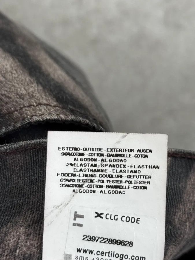 Just Cavalli AW2011 Cavalli Black Shadows Slim Faded Pants Size US 30 / EU 46 - 13 Thumbnail