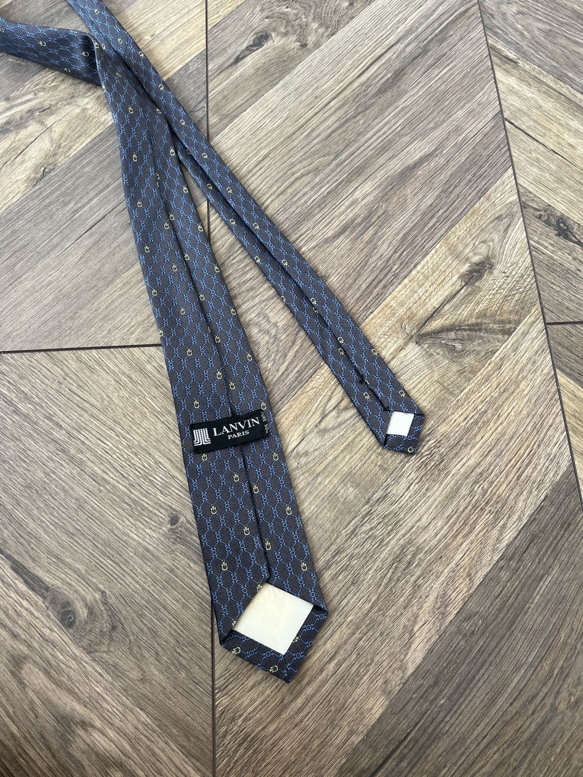 Lanvin Vintage Lanvin Luxury Tie Size ONE SIZE - 6 Thumbnail