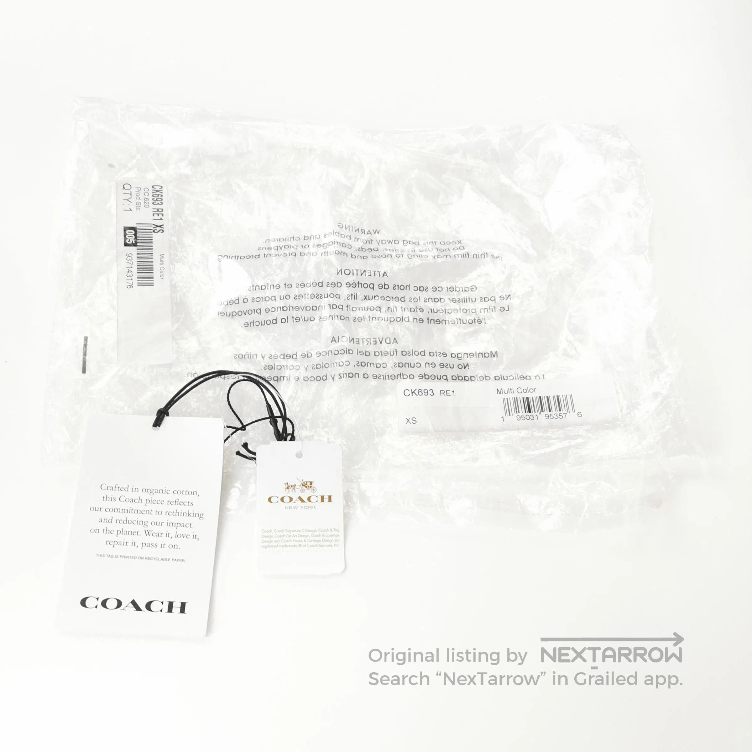 Louis Vuitton Coach x Mint+Serf XS Cotton Graffiti Logo T. Size US XS / EU 42 / 0 - 2 Thumbnail