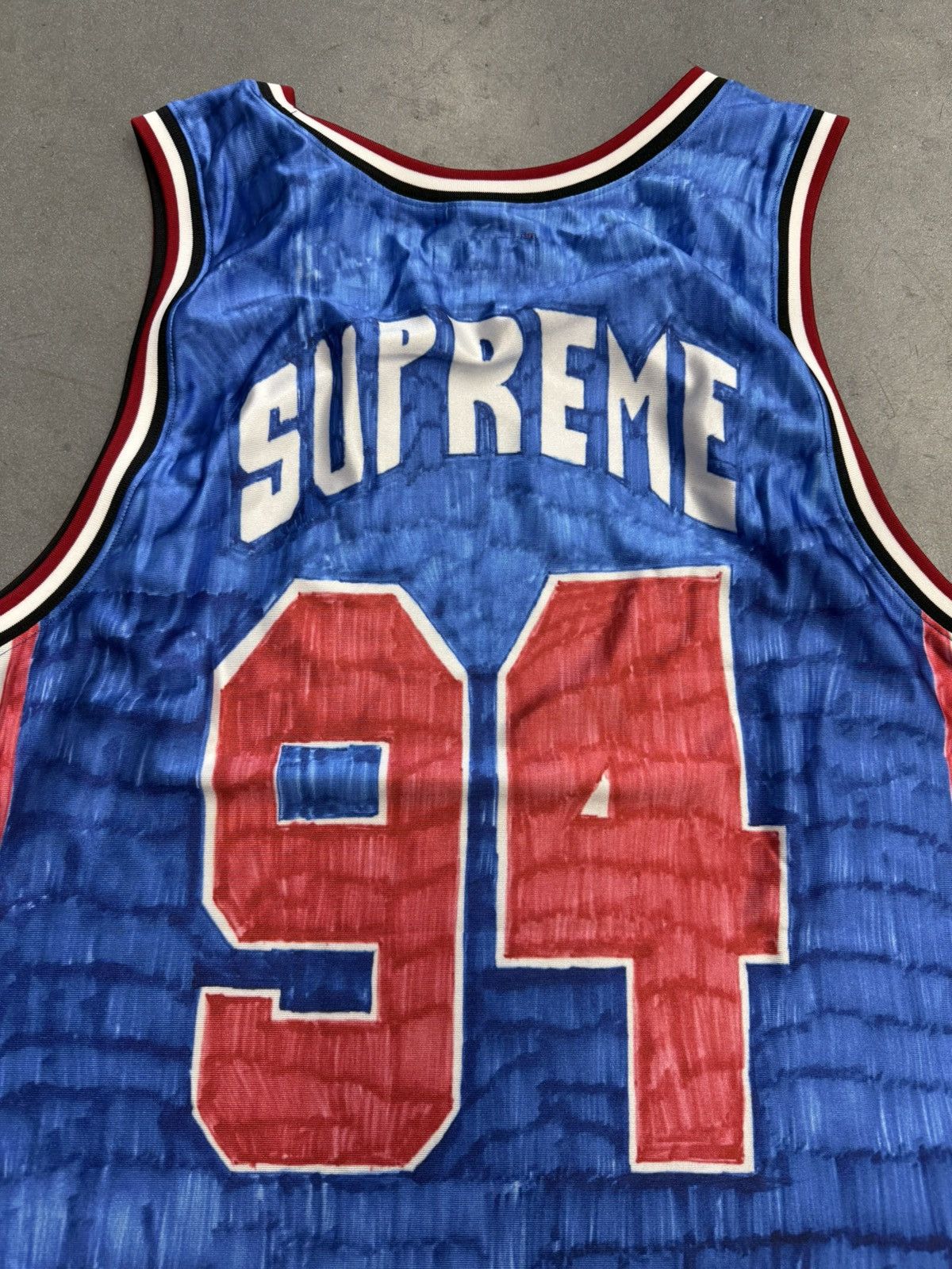 Supreme SS25 Supreme Marker Basketball Jersey Size US XL / EU 56 / 4 - 3 Thumbnail