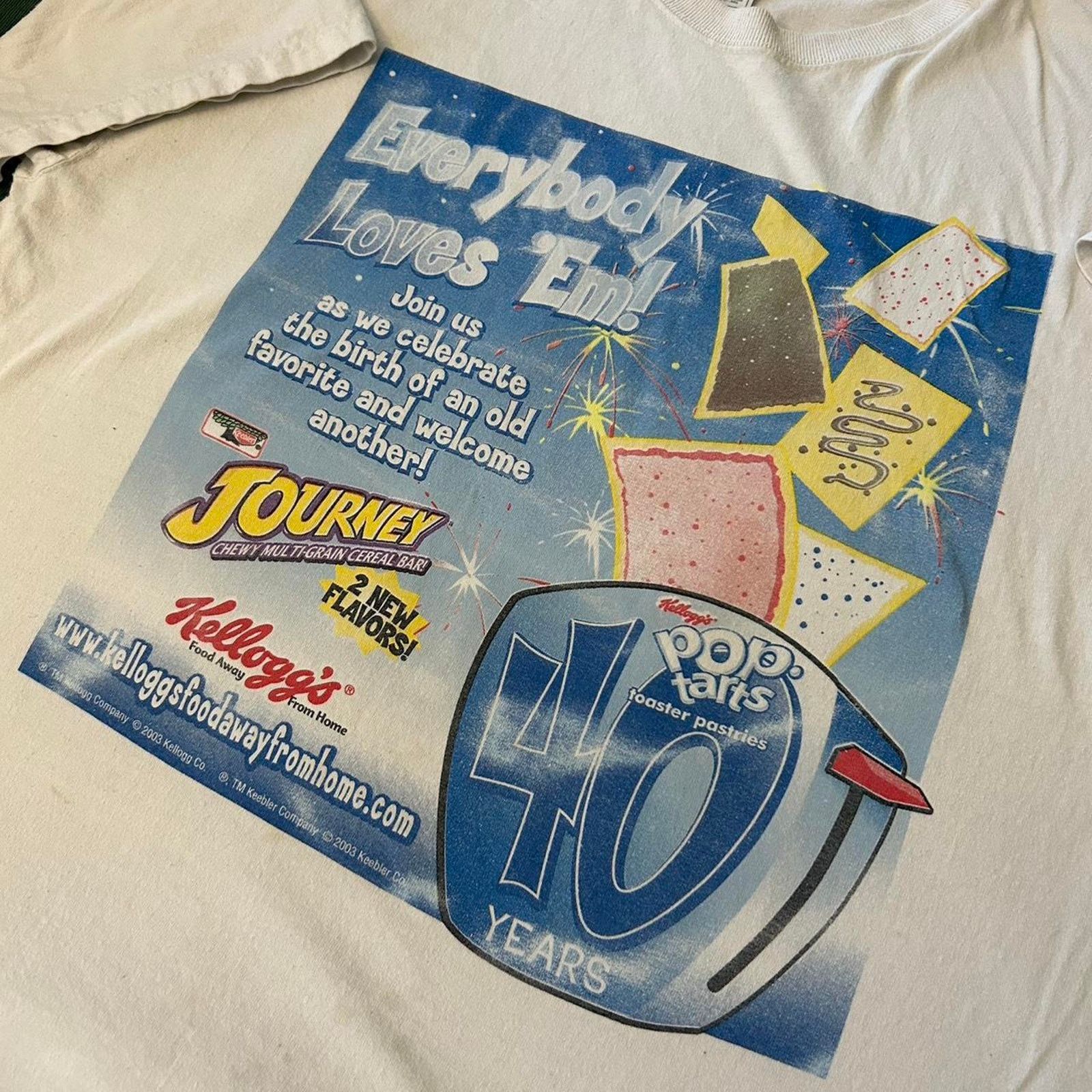 Other Rare y2k pop tarts anniversary tee Size US XL / EU 56 / 4 - 2 Thumbnail