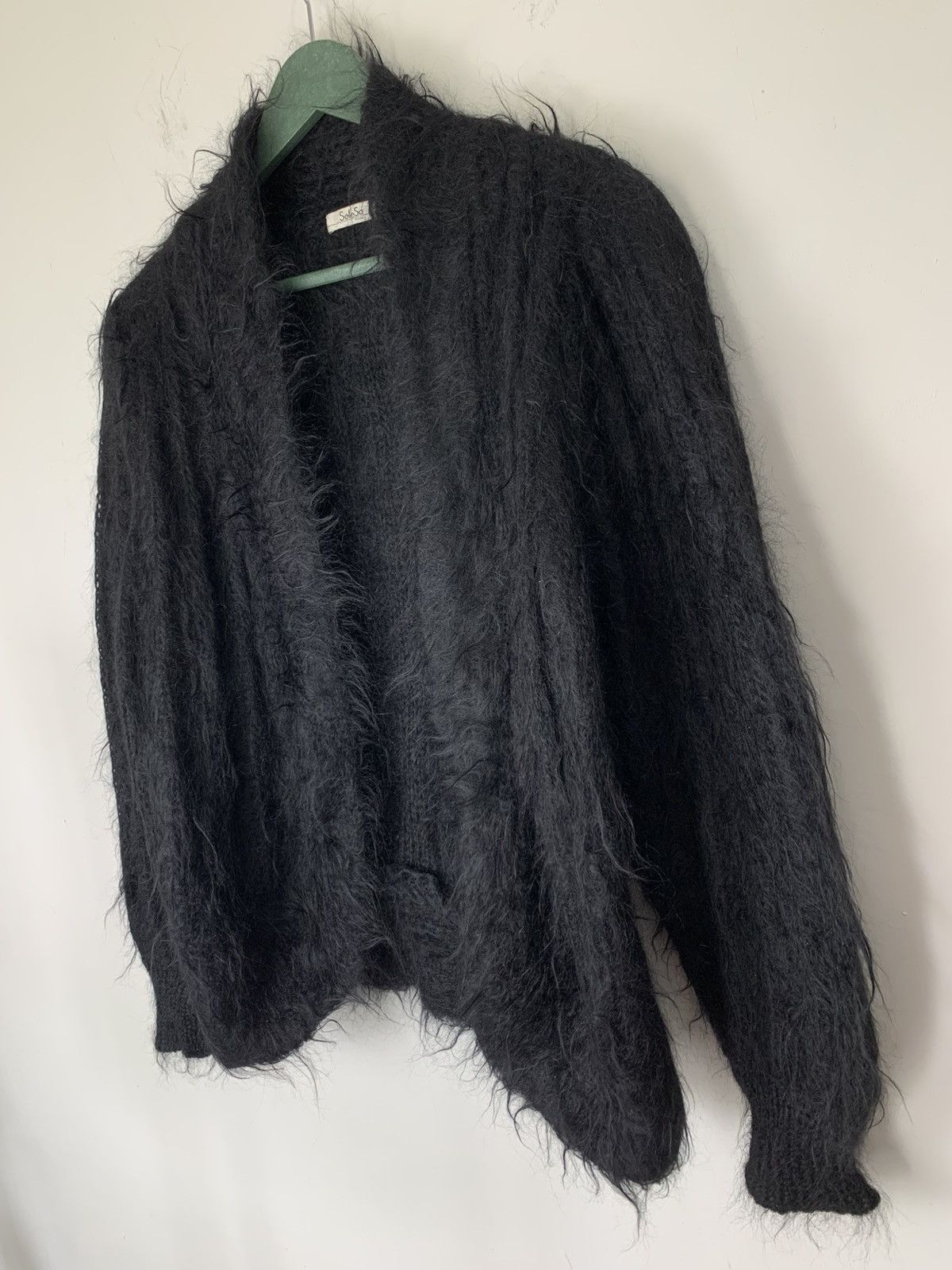 Japanese Brand Fuzzy Mohair Grunge selesa kobe Cardigan Kurt Cobain Style Size US M / EU 48-50 / 2 - 3 Thumbnail