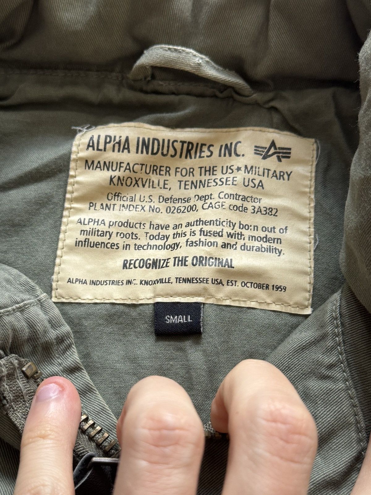 Alpha Industries M65 Alpha Industries Utility Military Jacket Vintage USA Size US S / EU 44-46 / 1 - 5 Thumbnail