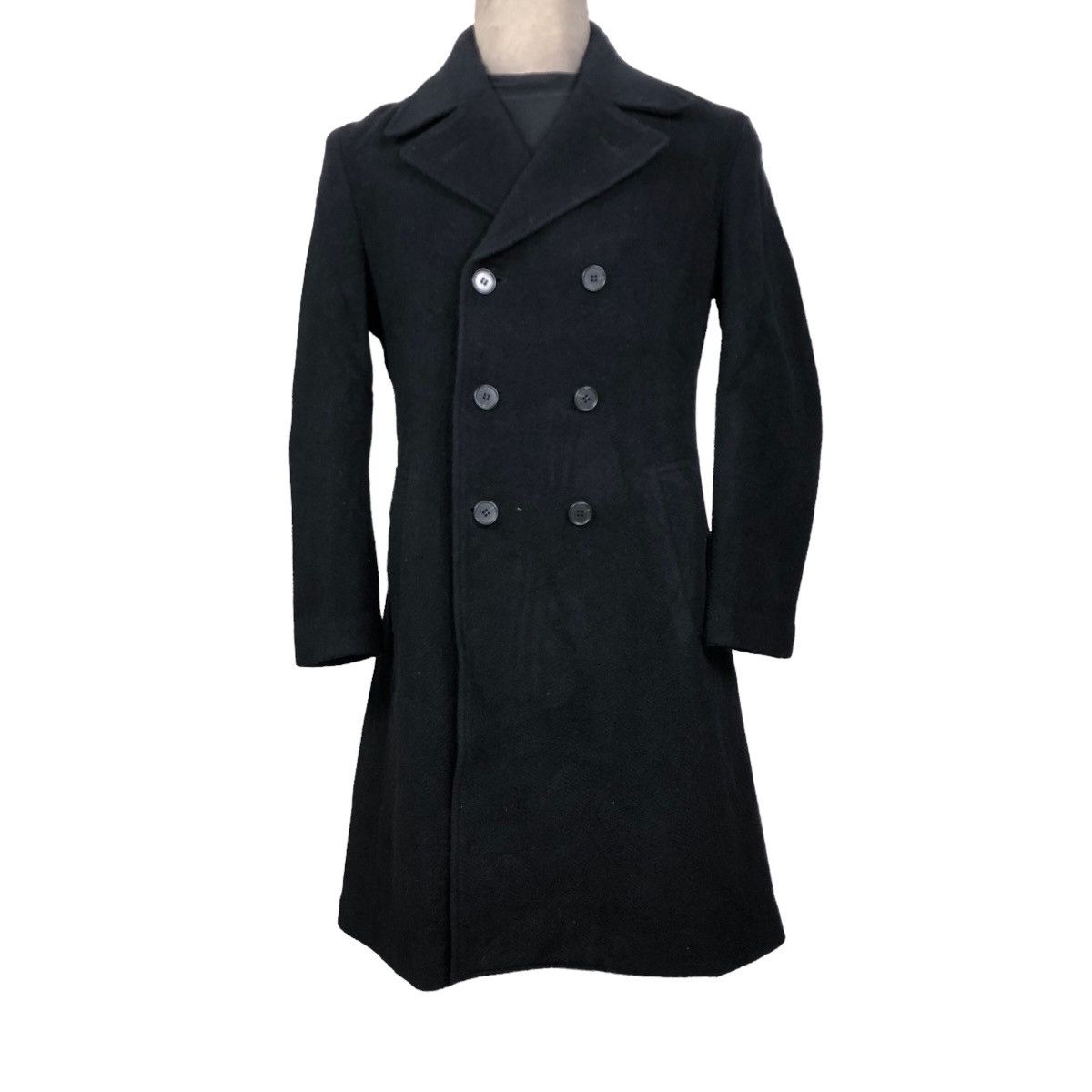 Yohji Yamamoto Vintage 90s Yohji Yamamoto D’Urban A.A.R Wool Trench Coat Size US M / EU 48-50 / 2 - 2 Thumbnail