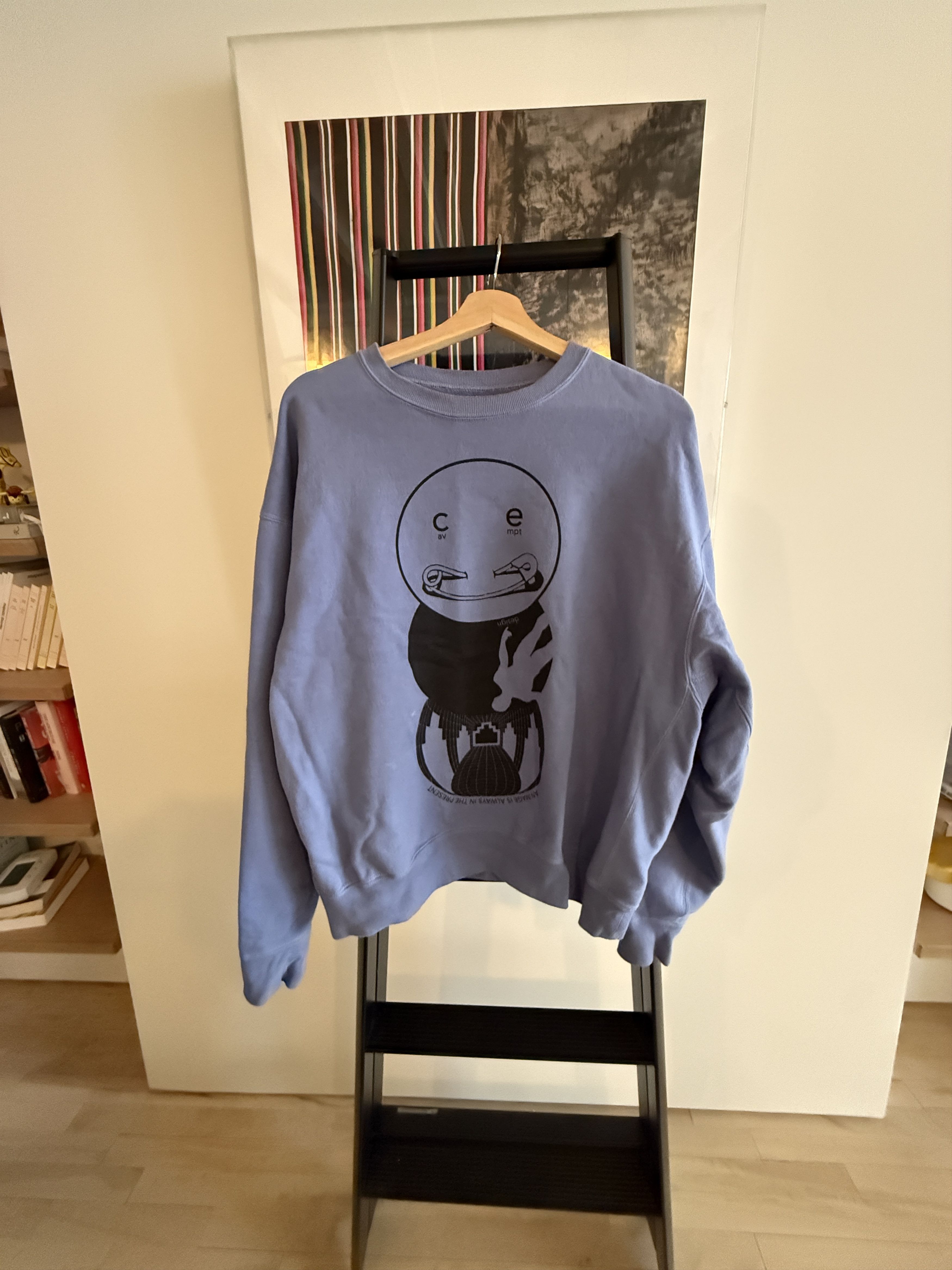 Cav Empt Cav Empt — Graphic Crewneck / Slate Blue / Size M Size US M / EU 48-50 / 2 - 2 Thumbnail