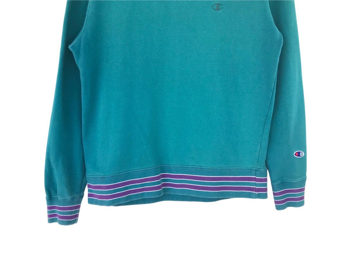 Champion × Vintage Vintage green champion crewneck sweatshirt Size US M / EU 48-50 / 2 - 3 Thumbnail