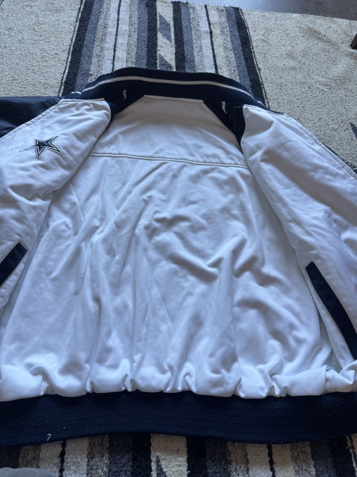 Starter Vintage 90s Dallas Cowboys NFL Football Reversible Jacket XL Size US XL / EU 56 / 4 - 9 Thumbnail