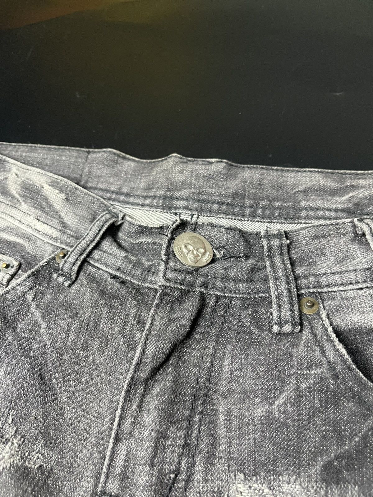 If Six Was Nine × Japanese Brand × Le Grande Bleu (L.G.B.) Japanese Flared Soldberry Distressed punk Jeans Size US 32 / EU 48 - 5 Thumbnail