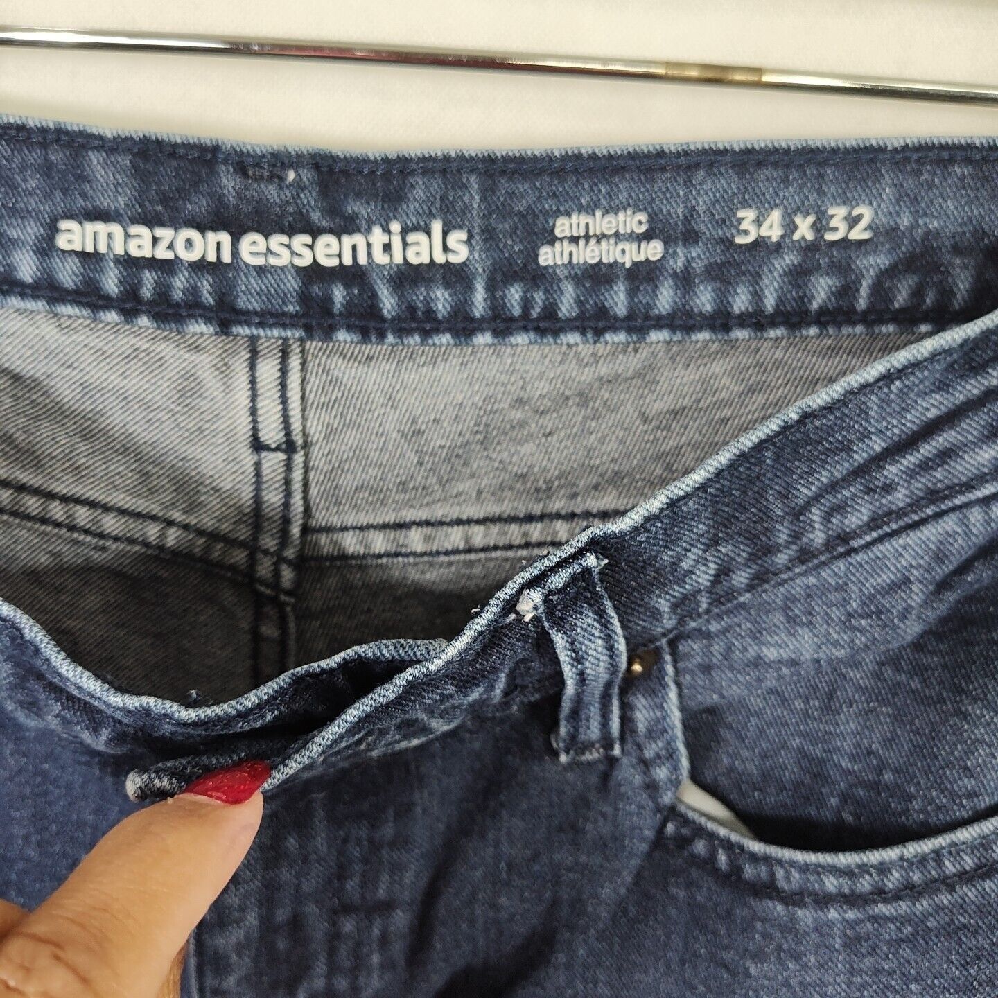 Other Amazon Essentials Athletic Fit Denim Jeans Men Size 34 x 32 Size US 34 / EU 50 - 4 Thumbnail