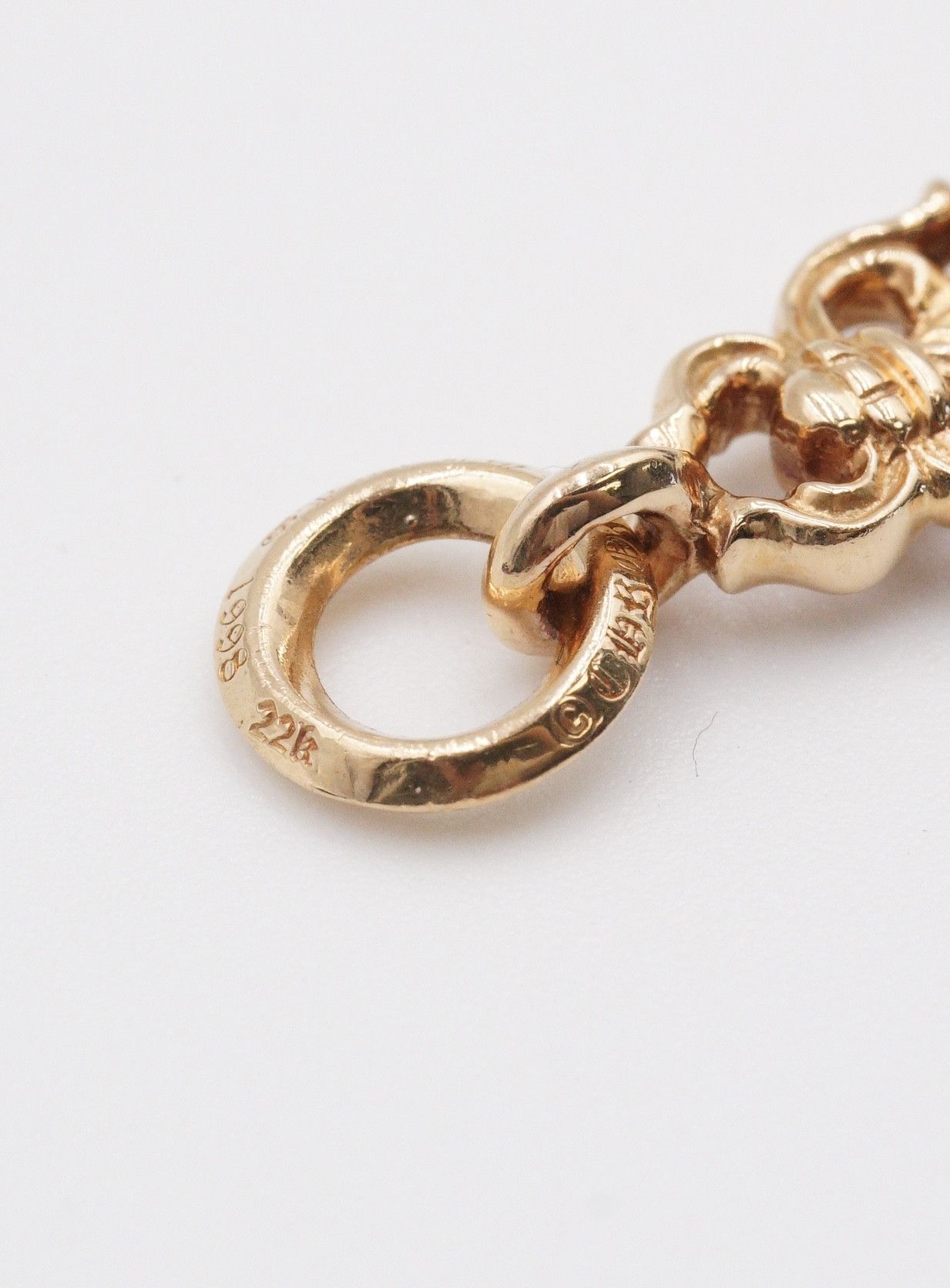 Chrome Hearts Chrome Hearts 22K Gold Dagger with White Diamonds Size ONE SIZE - 14 Thumbnail