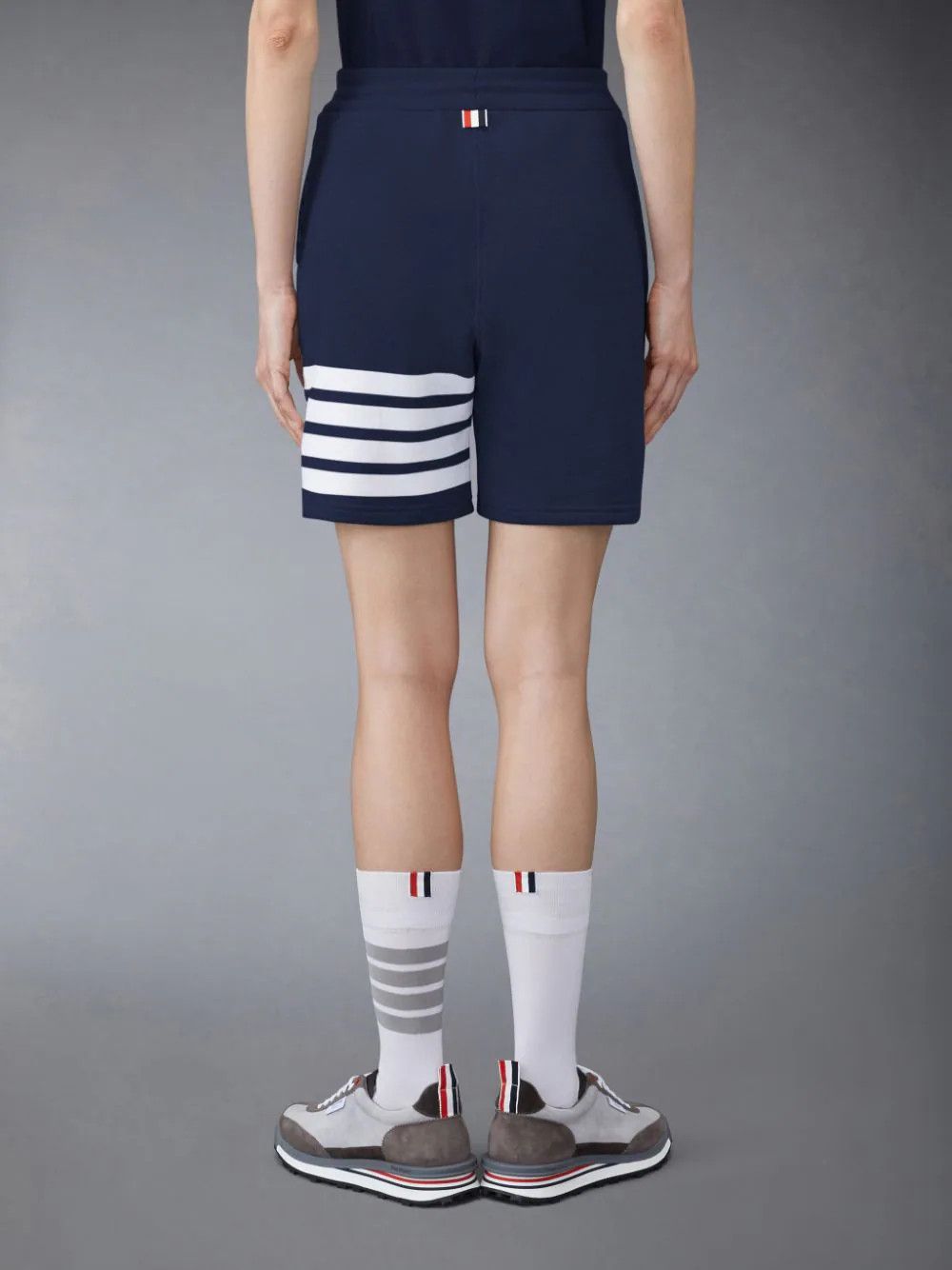 Thom Browne o1s22i1n0924 4-Bar Shorts in Navy Blue Size 30" / US 8 / IT 44 - 3 Thumbnail