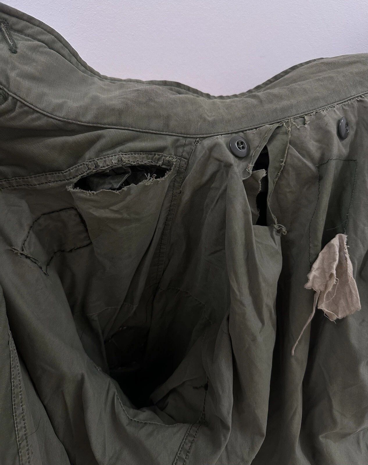 Vintage Vintage 1970s US Air Force Jacket M65 Scovill Zip Army Size US S / EU 44-46 / 1 - 19 Thumbnail