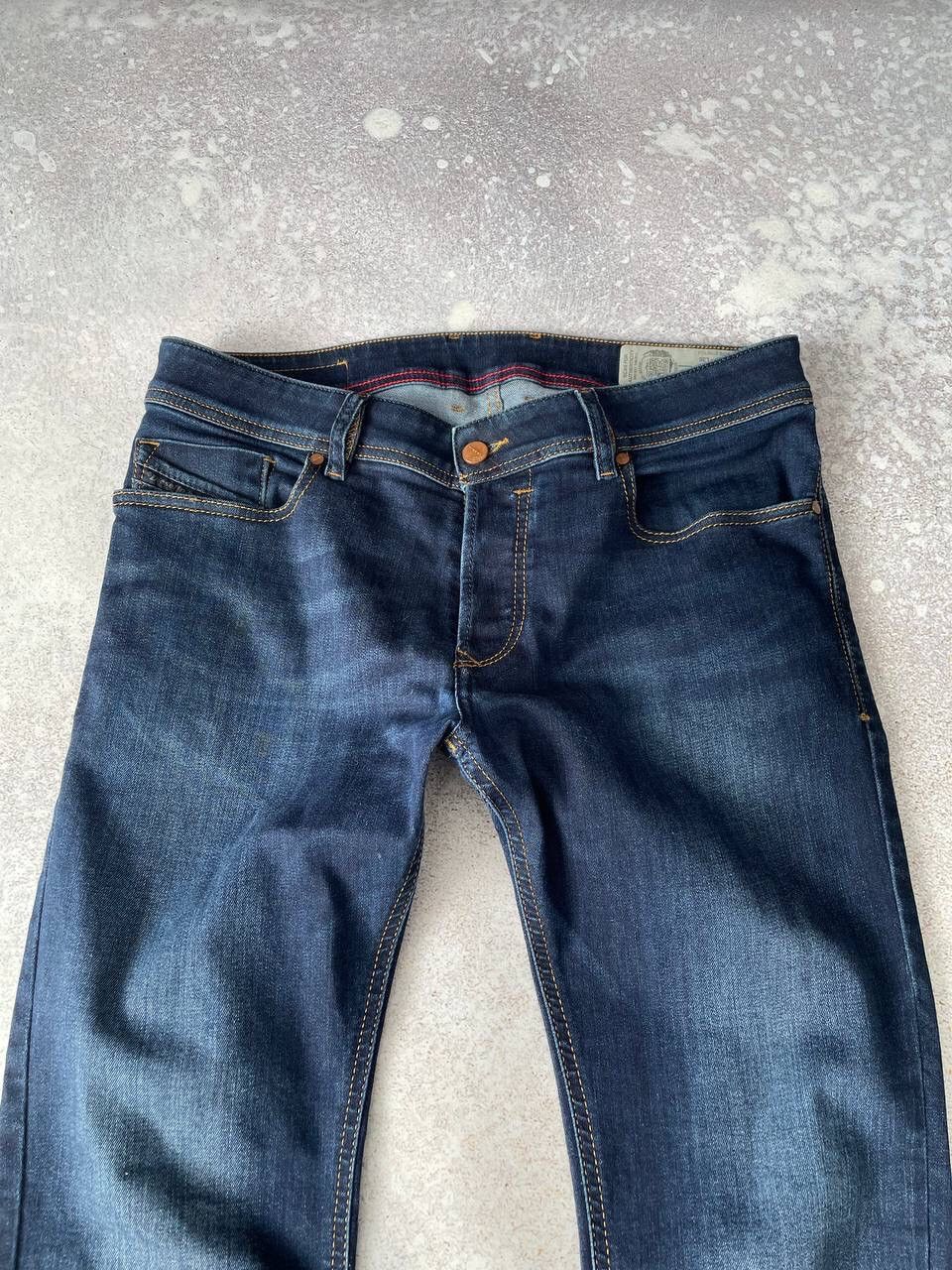 Diesel × Diesel Black Gold × Vintage Vintage Diesel SLEENKER Denim Pants Big Logo Y2K Ultra Rare Size US 30 / EU 46 - 5 Thumbnail