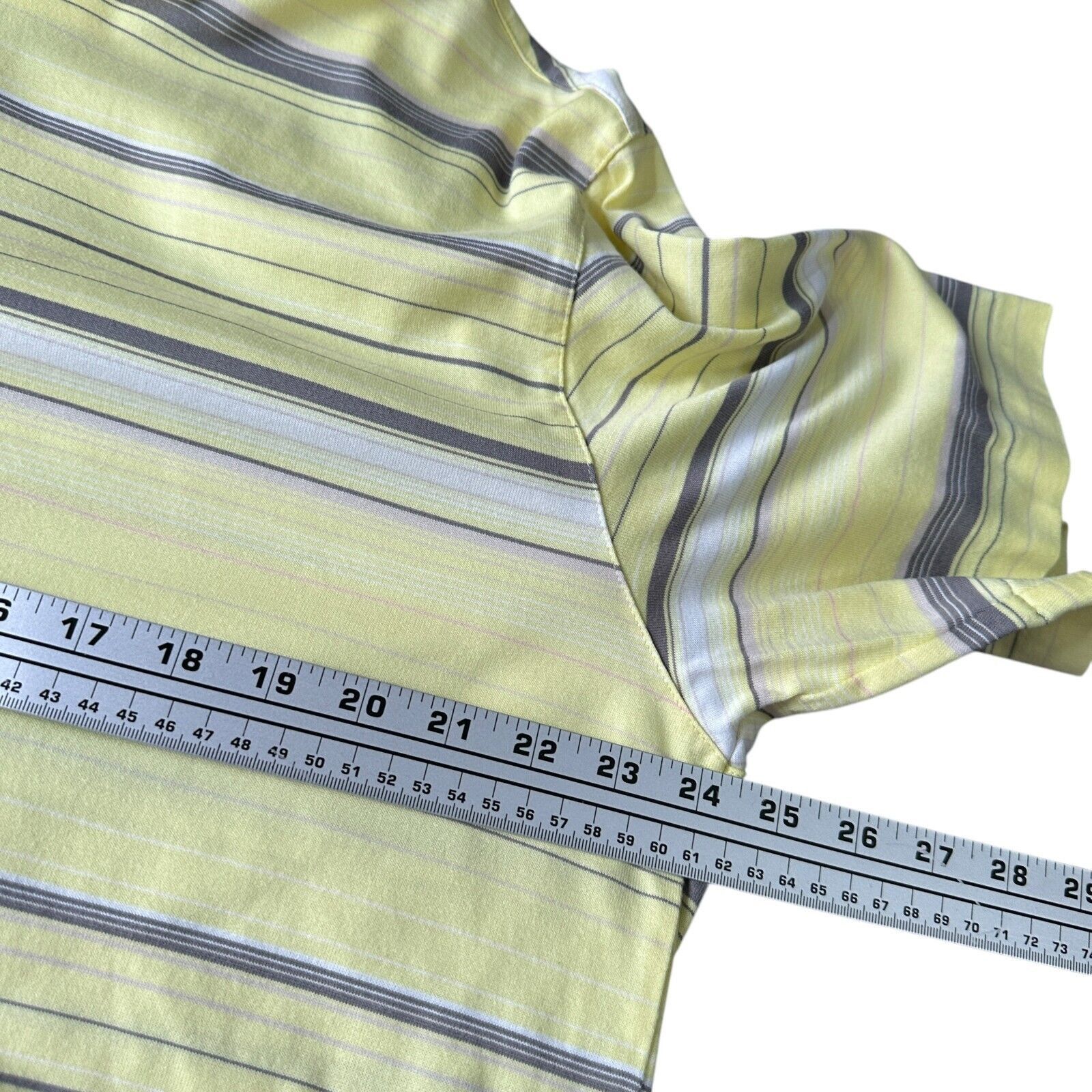 Nike Nike Tiger Woods Polo Shirt Men’s XL Yellow Striped Golf Size US XL / EU 56 / 4 - 8 Thumbnail