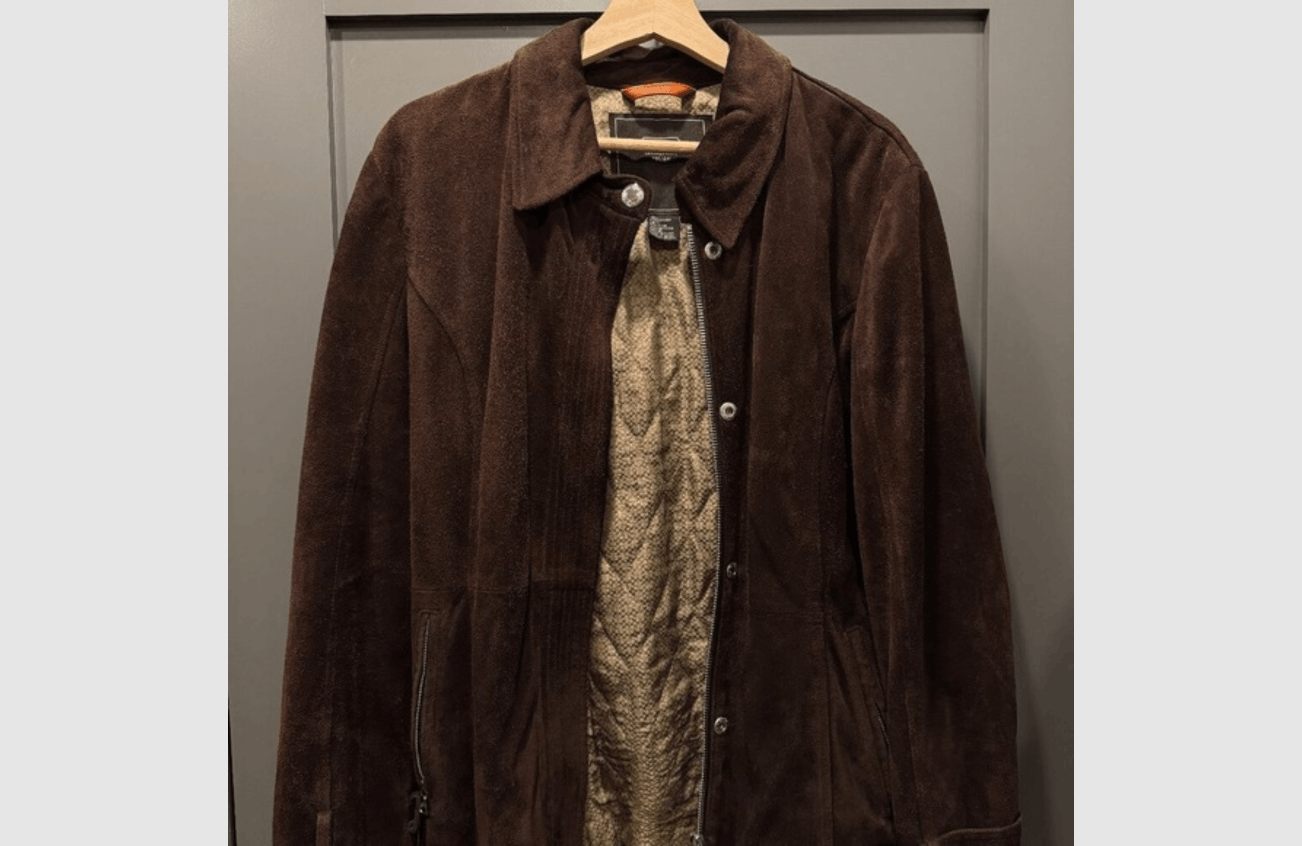 Coach Coach Suede Leather Jacket Brown Signature Quilted Lining Size US M / EU 48-50 / 2 - 1 Thumbnail