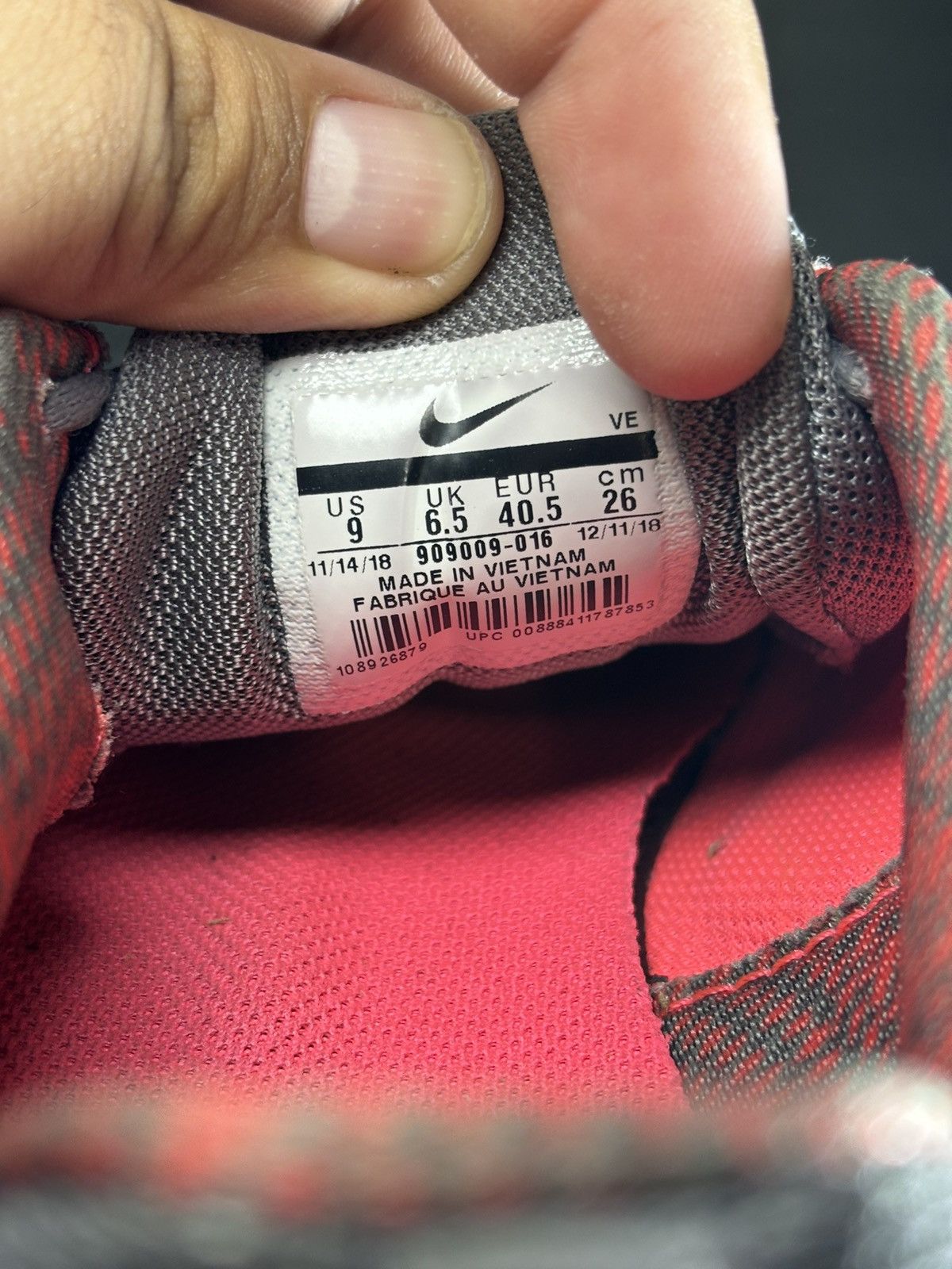Nike Nike Women's In Season TR 7 909009-016 Atmosphere Grey Size US 9 / IT 39 - 10 Thumbnail