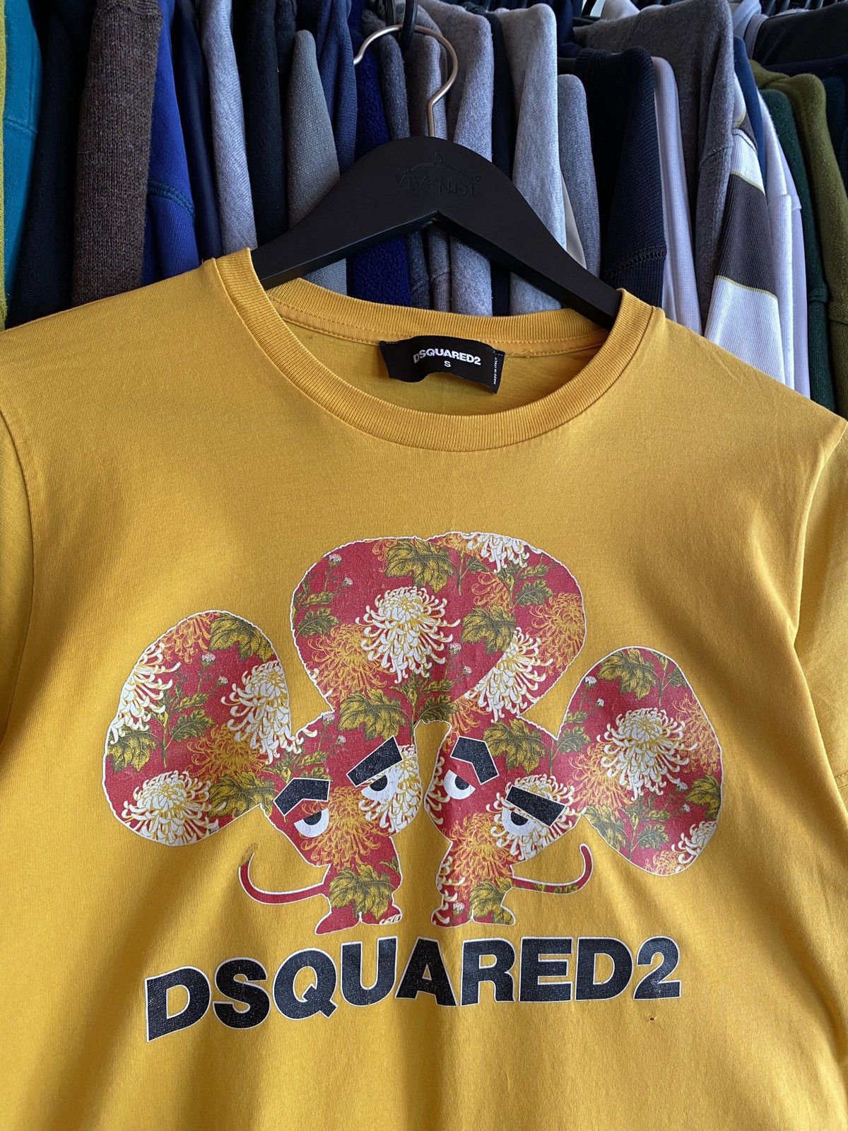 Dsquared2 VINTAGE DSQUARED2 BIG LOGO T-SHIRT Y2k Size US S / EU 44-46 / 1 - 2 Thumbnail