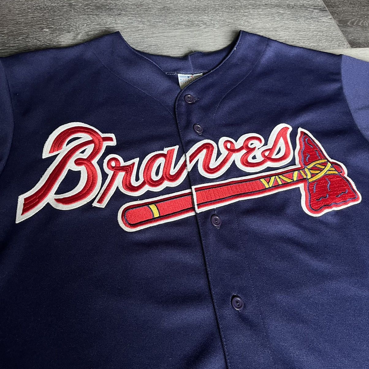 MLB × Majestic × Vintage Vintage MLB Atlanta Braves David Justice Authentic Jersey 23 Size US XL / EU 56 / 4 - 3 Thumbnail