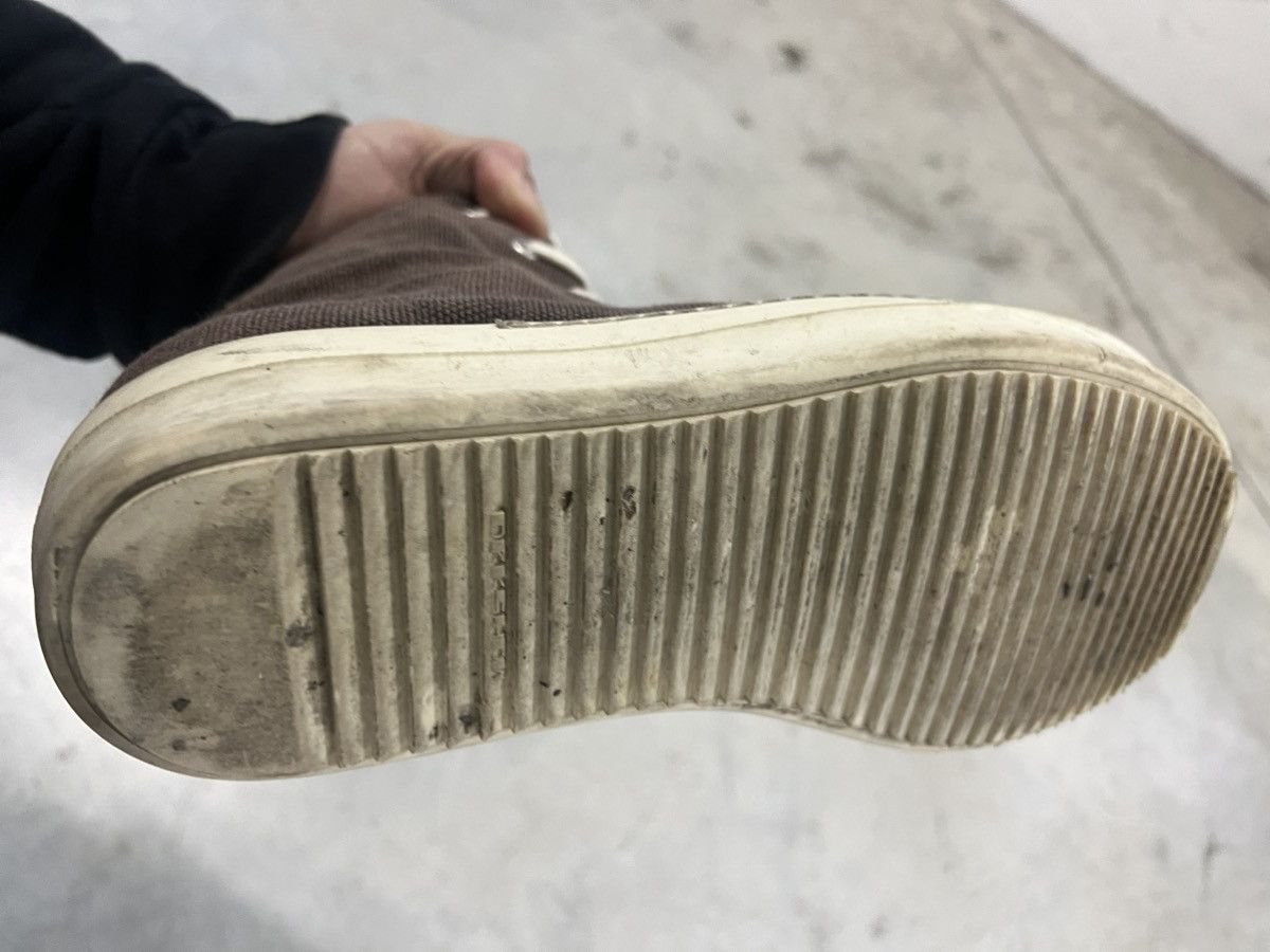 Rick Owens Drkshdw Hi top sneakers Ramones Size US 8.5 / EU 41-42 - 5 Thumbnail