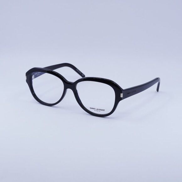 Saint Laurent Paris 🕶️ New Saint Laurent SL411 001 Black Eyeglasses -57mm Size ONE SIZE - 1 Thumbnail