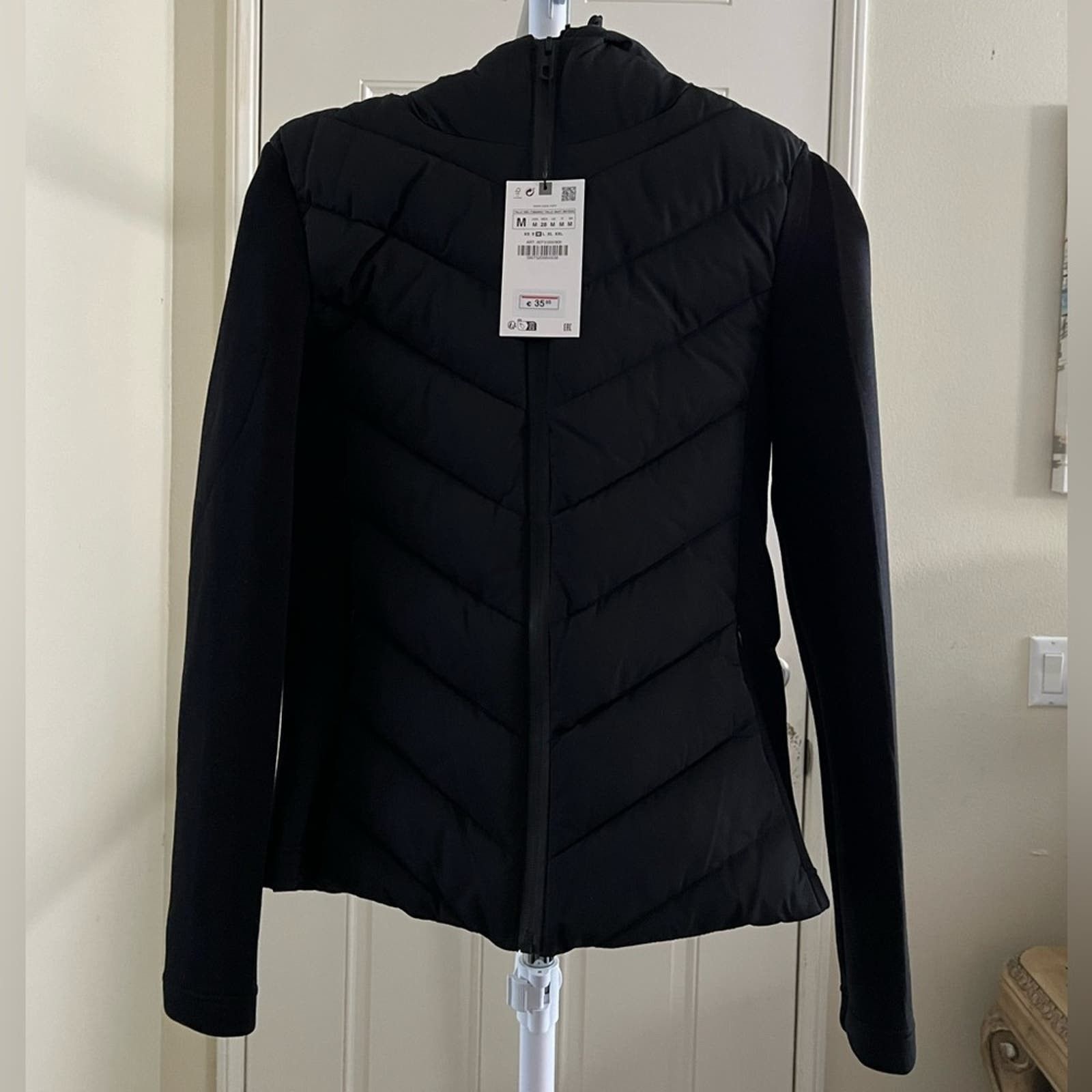 Zara Hooded Zip Up Jacket