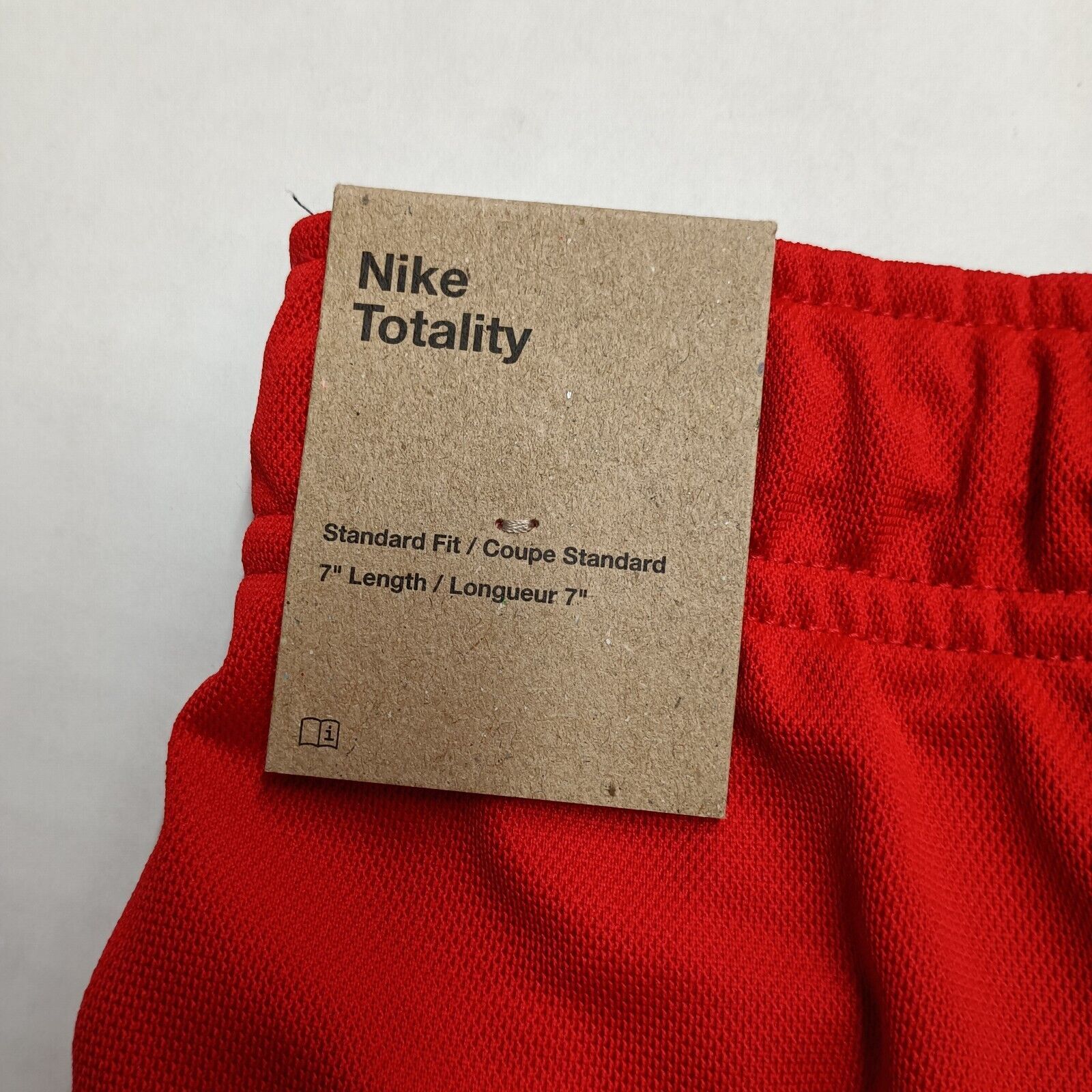 Nike Nike Dri-Fit Totality 7-in Unlined Knit Shorts Men's L Red Size US 34 / EU 50 - 7 Thumbnail