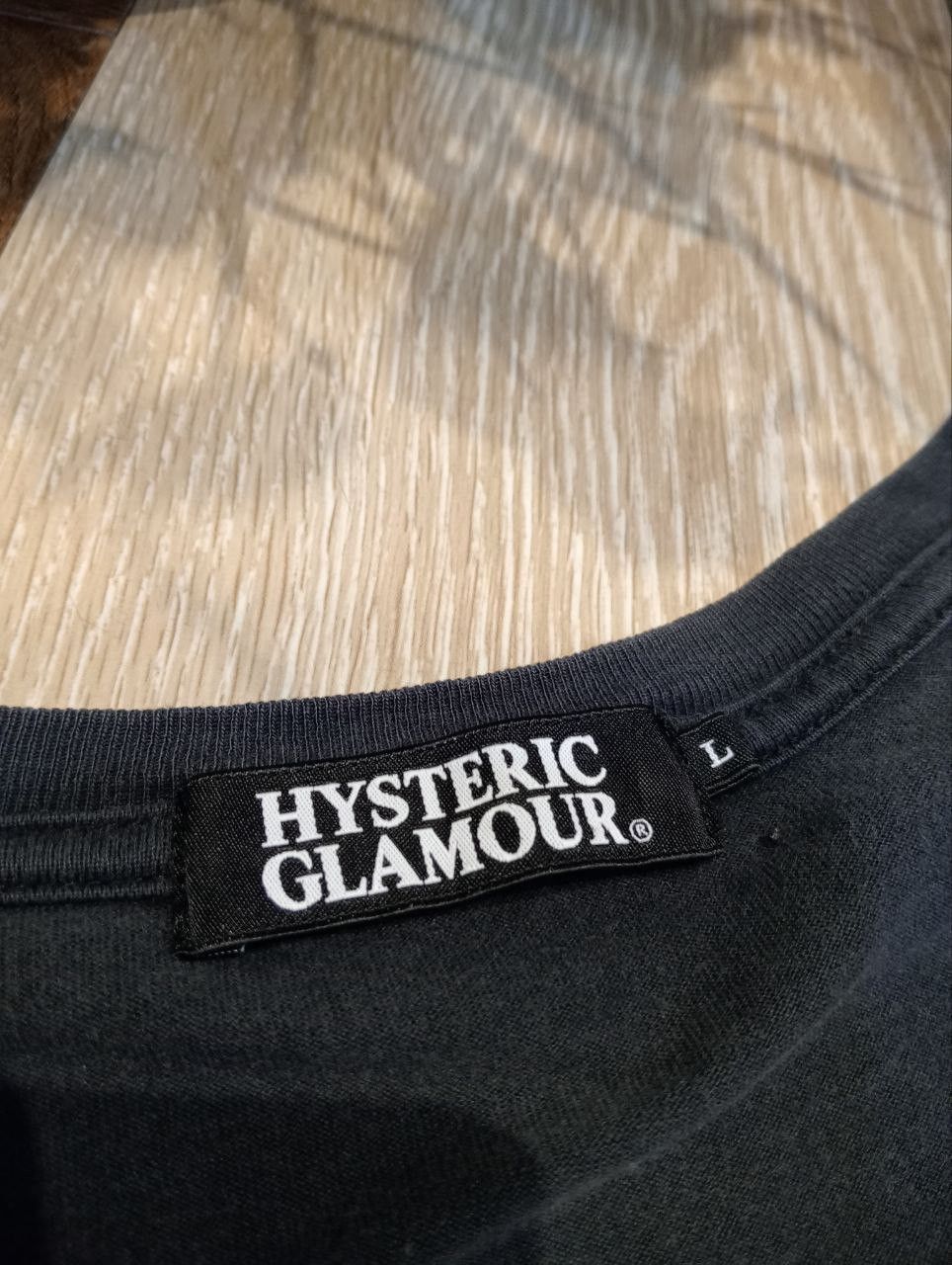 Hysteric Glamour VTG HYSTERIC GLAMOUR CONTORT YOURSELF T-SHIRT - FADED BLACK Size US L / EU 52-54 / 3 - 5 Thumbnail