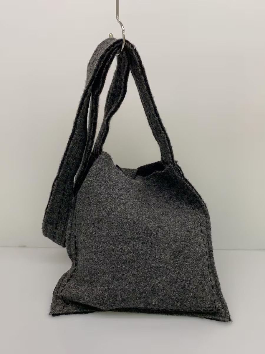 Yohji Yamamoto Contrast Stitch Wool Shoulder Bag Size ONE SIZE - 3 Thumbnail