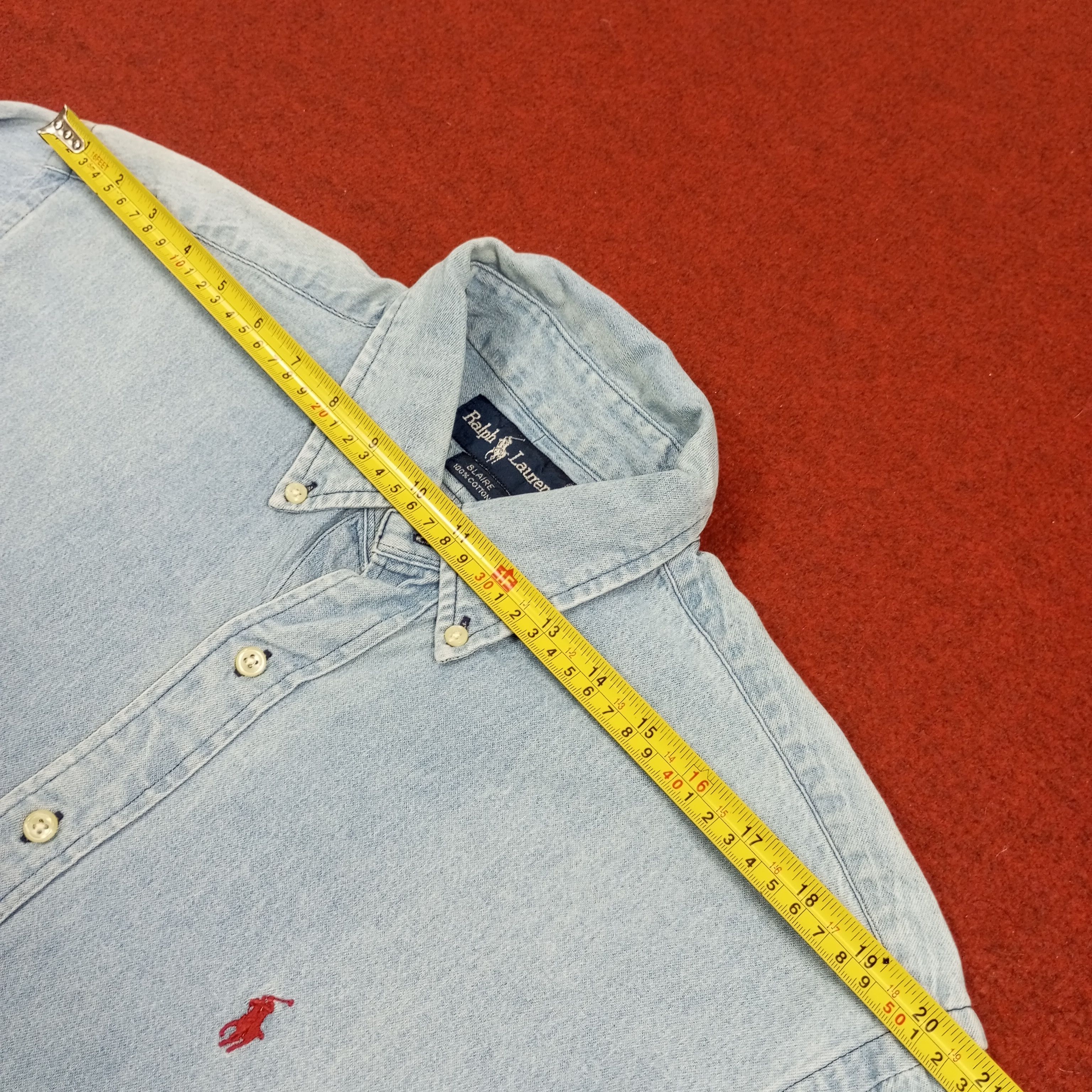 Ralph Lauren × Vintage Ralph Lauren Fashion Brand Small Logo Design Shirt Size US S / EU 44-46 / 1 - 8 Thumbnail