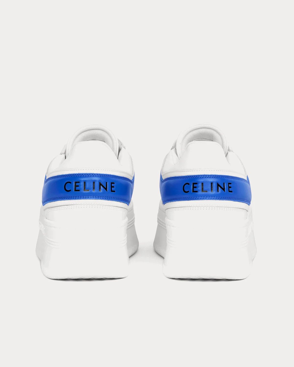 Celine o1bcso1str0625 346163338C Mid-Top Sneakers Optic White/Blue Size US 6 / IT 36 - 3 Thumbnail