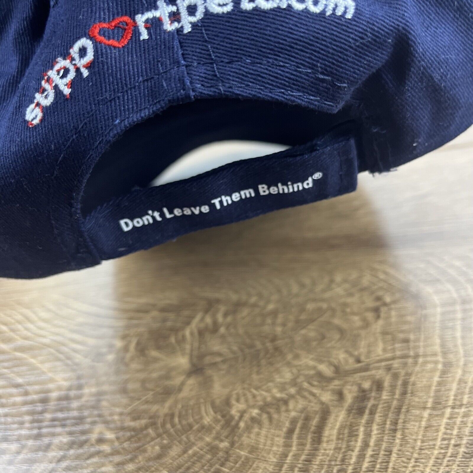 Other I Love my Dog Hat Dog Adjustable Hat Blue Hat Adjustable Blu Size ONE SIZE - 11 Thumbnail