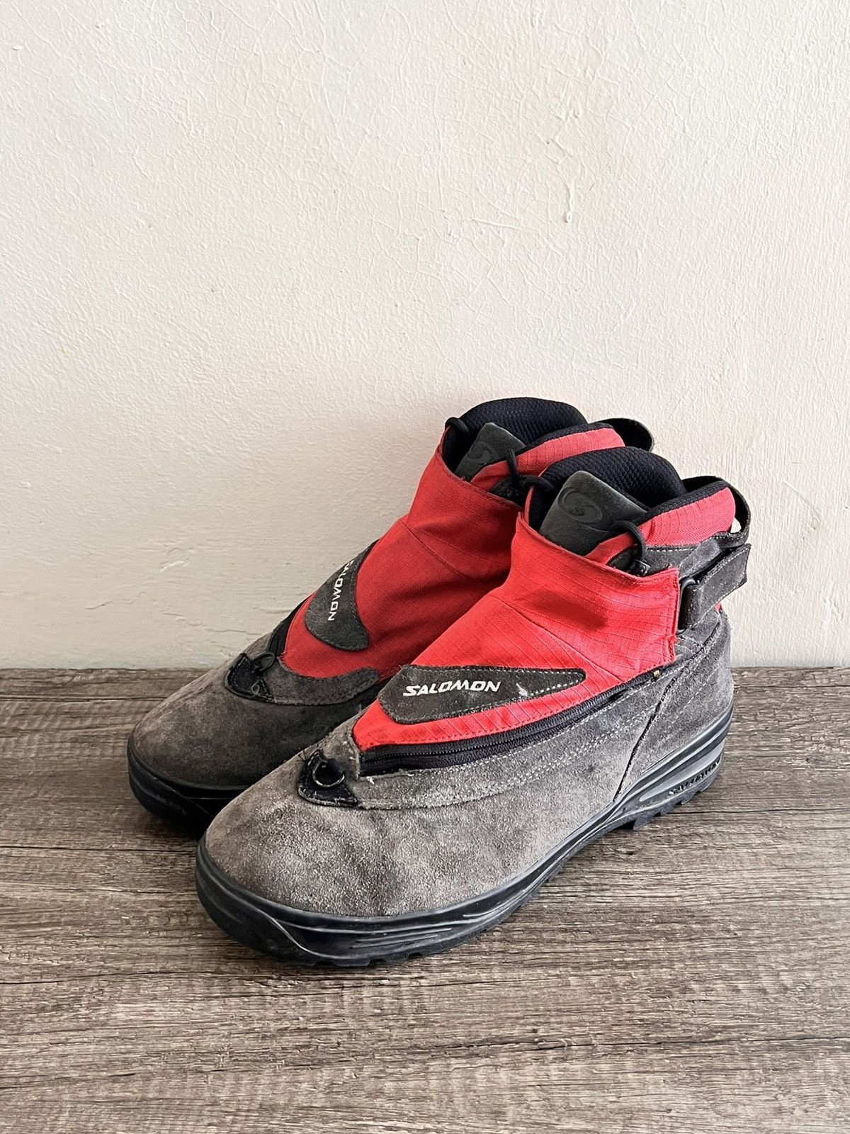 Salomon SALOMON ADVENTURE 7 BOOTS VINTAGE Y2K GORPCORE HIKING Size US 12 / EU 45 - 2 Thumbnail