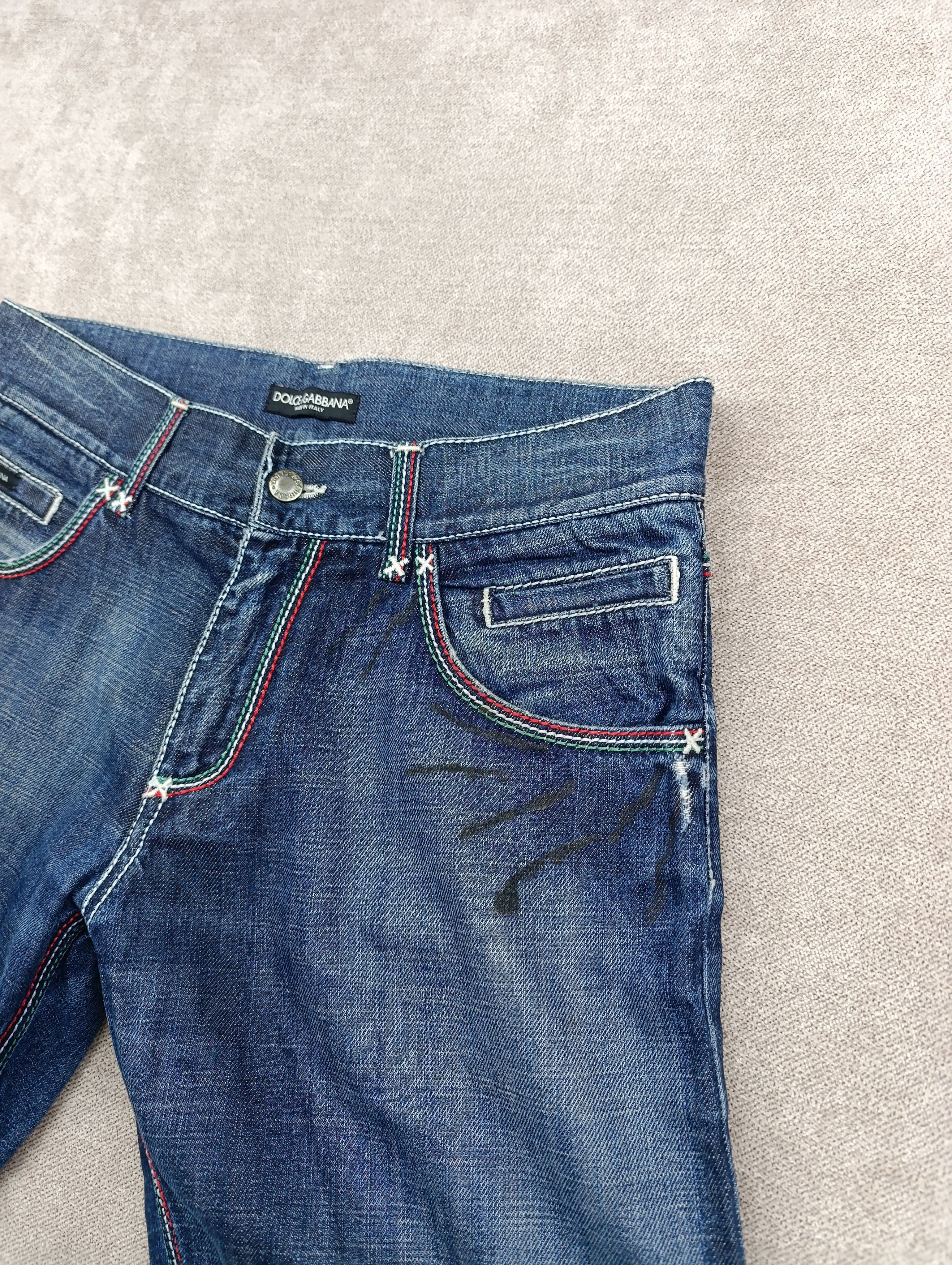Dolce & Gabbana DOLCE GABBANA MENS DENIM SHORTS Size US 32 / EU 48 - 17 Thumbnail