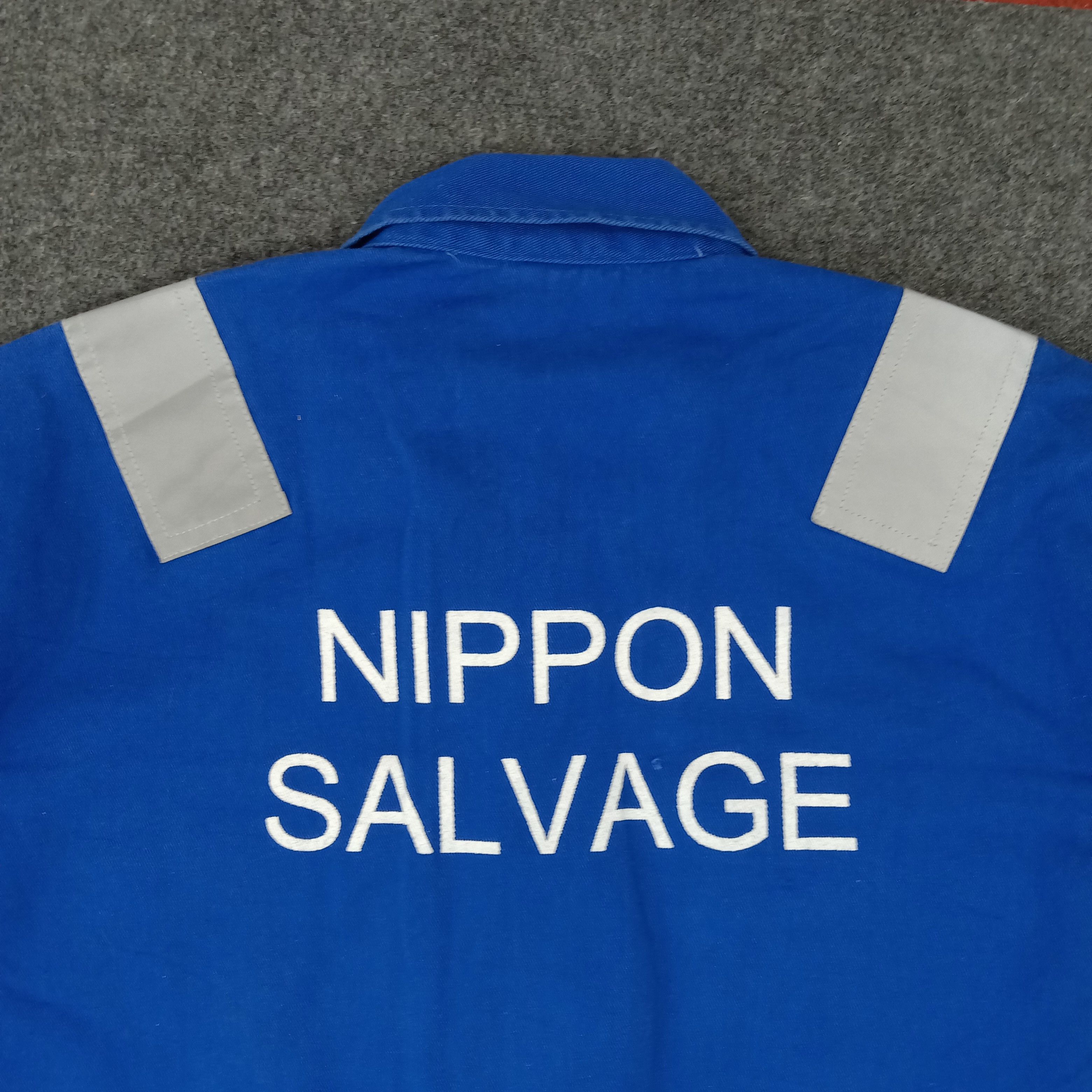 Vintage Nippon Salvage Japanese Brand Coverall Jacket Size US L / EU 52-54 / 3 - 2 Thumbnail