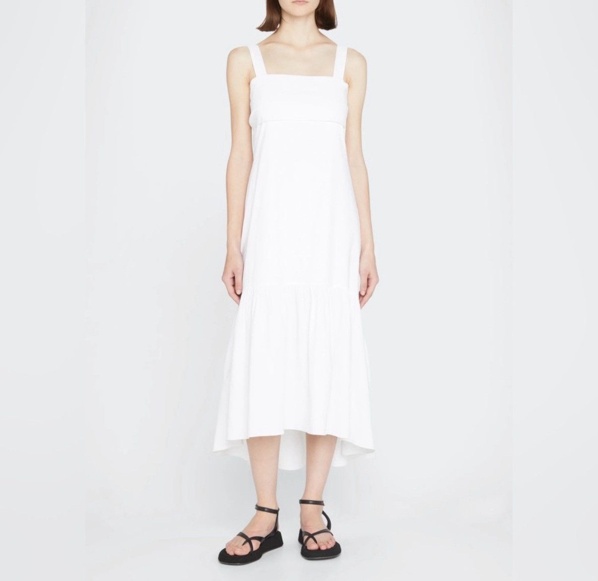 Theory Beautiful tie back theory dress in white Size S / US 4 / IT 40 - 1 Thumbnail