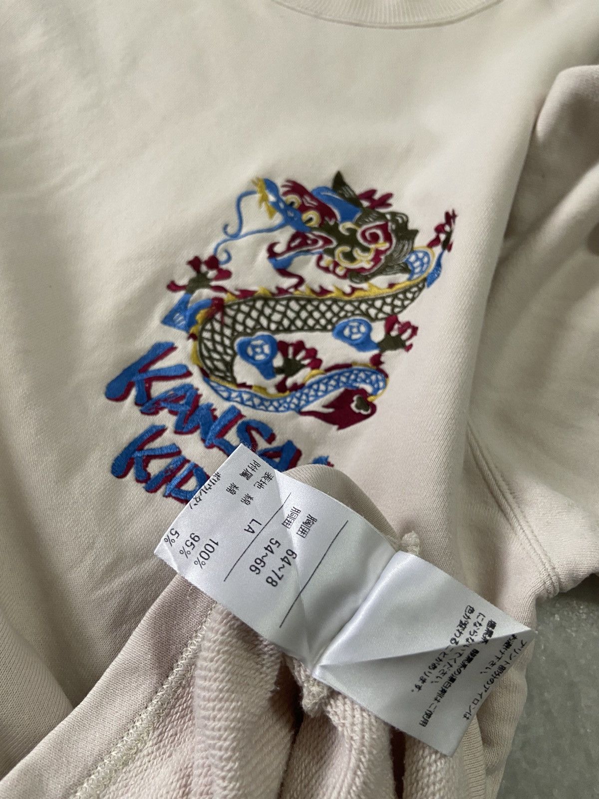 Kansai Yamamoto japanese dragon Sweater