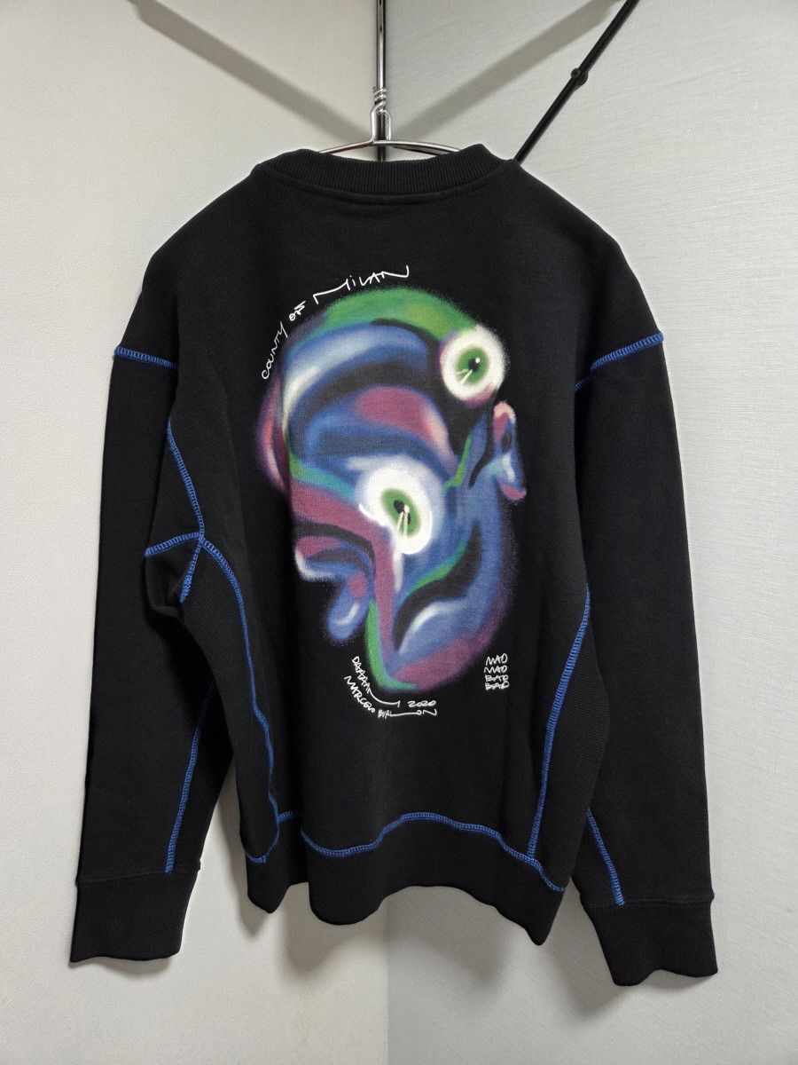 Marcelo Burlon Marcelo Burlon Mad Face Chopped sweatshirt Size US S / EU 44-46 / 1 - 4 Thumbnail