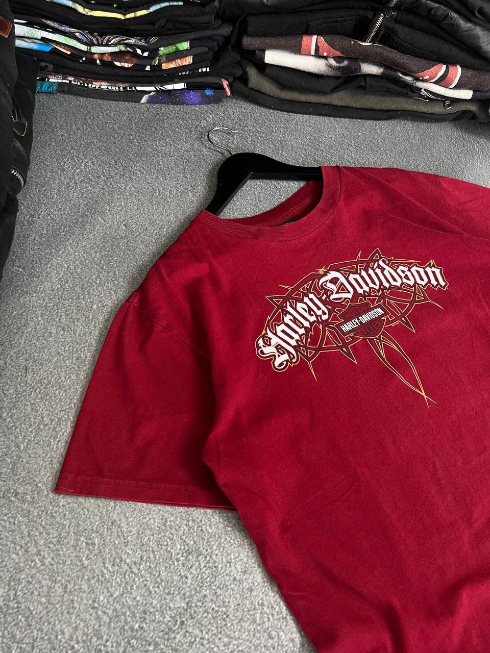 Harley Davidson Harley Davidson Y2K 00s Vintage T-shirt Size US M / EU 48-50 / 2 - 2 Thumbnail