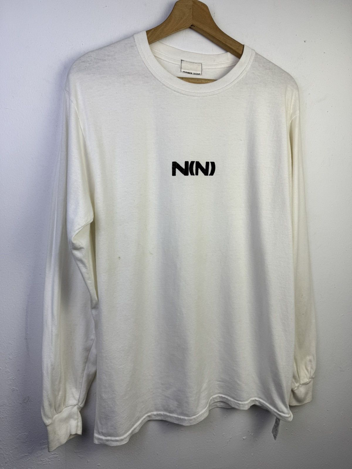 Number (N)ine Number Nine Box Longsleeve Tshirt Size US M / EU 48-50 / 2 - 2 Thumbnail