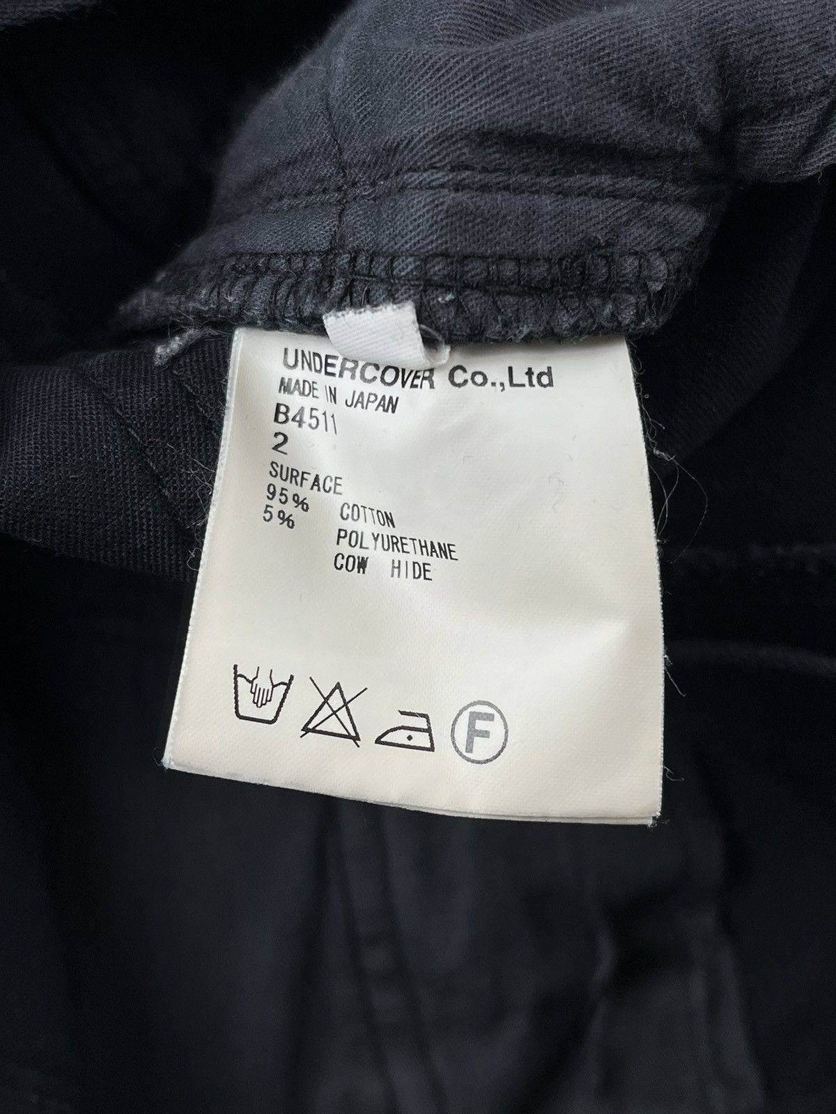 Undercover AW08 Undercover Embroidered Lightning Bolt Paneled Pants Size US 30 / EU 46 - 10 Thumbnail